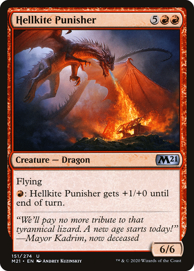 Hellkite Punisher — Core Set 2021 — Magic: The Gathering