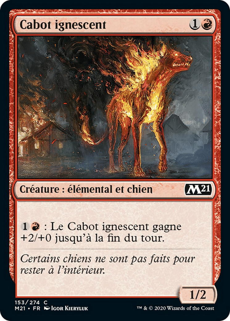Cabot ignescent — Core Set 2021 — Magic: The Gathering