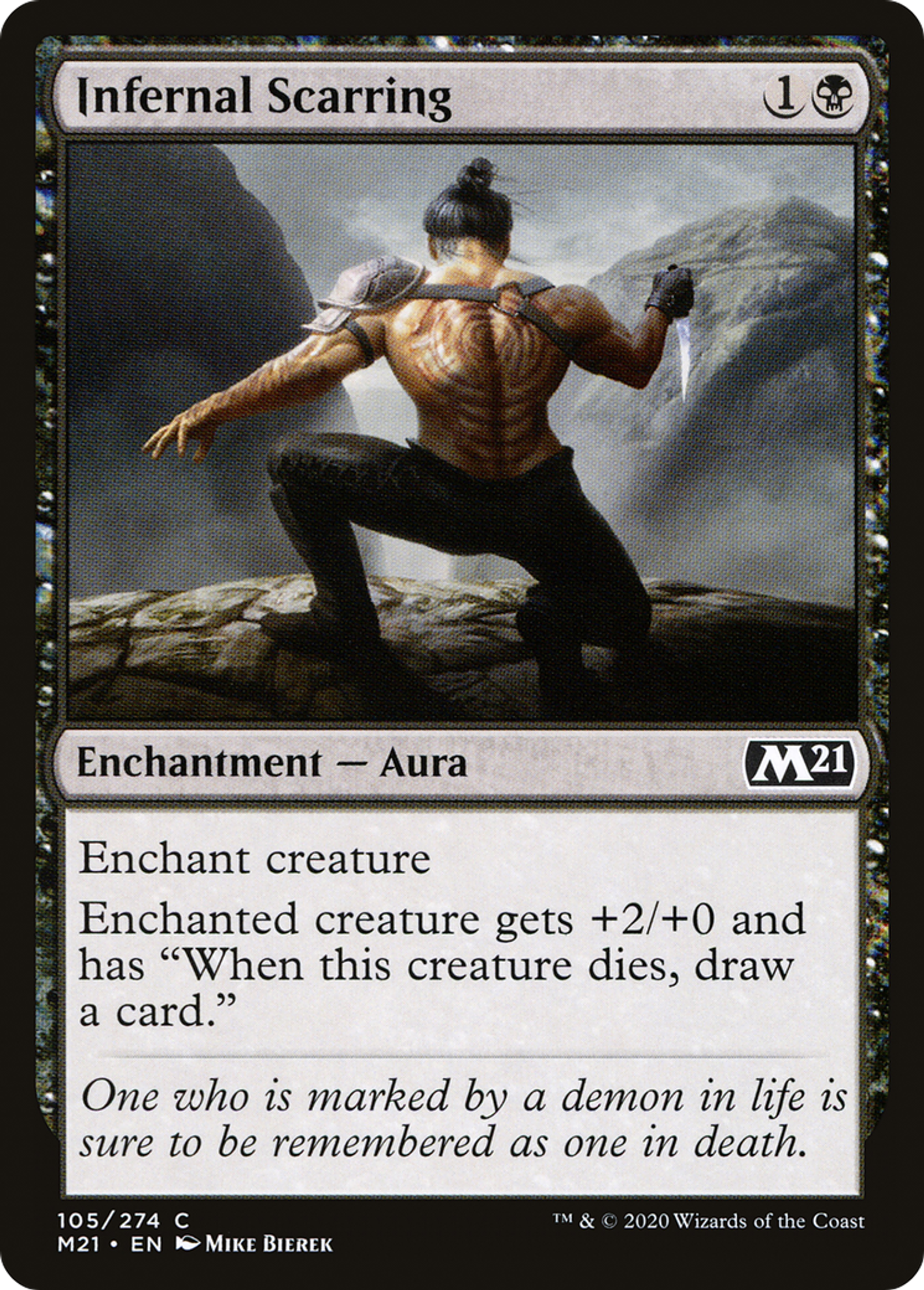Infernal Scarring — Core Set 2021 — Magic: The Gathering