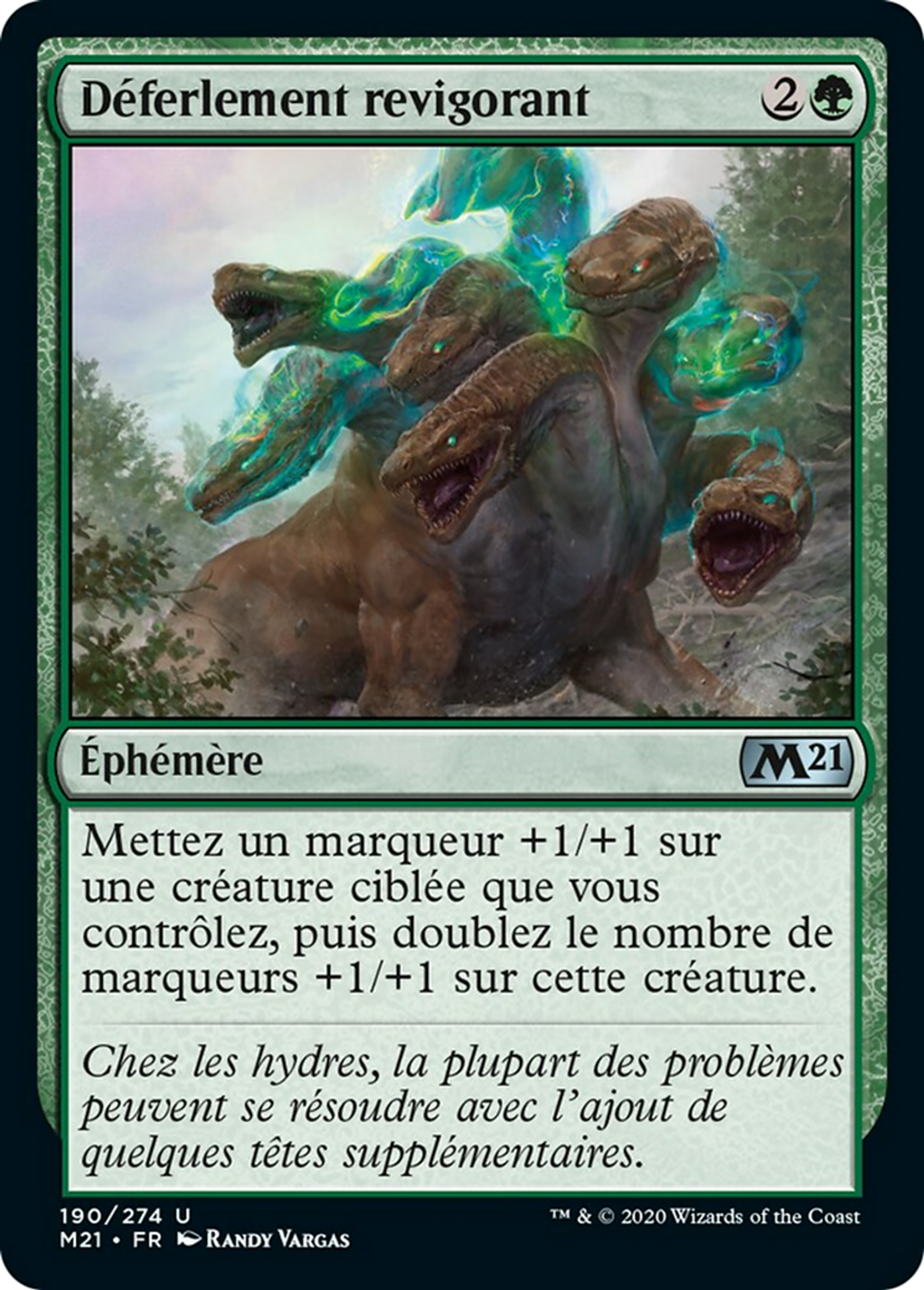 Déferlement revigorant — Core Set 2021 — Magic: The Gathering