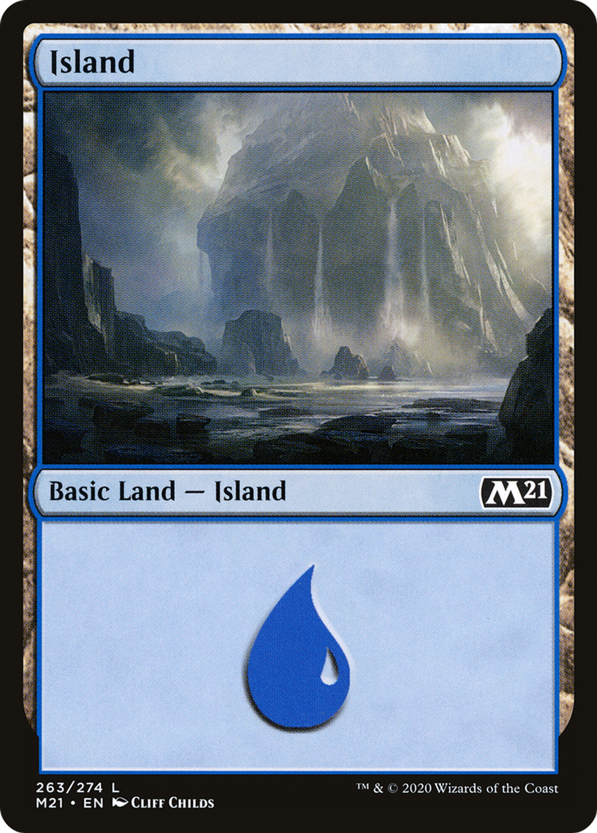 Island — Core Set 2021 — Magic: The Gathering