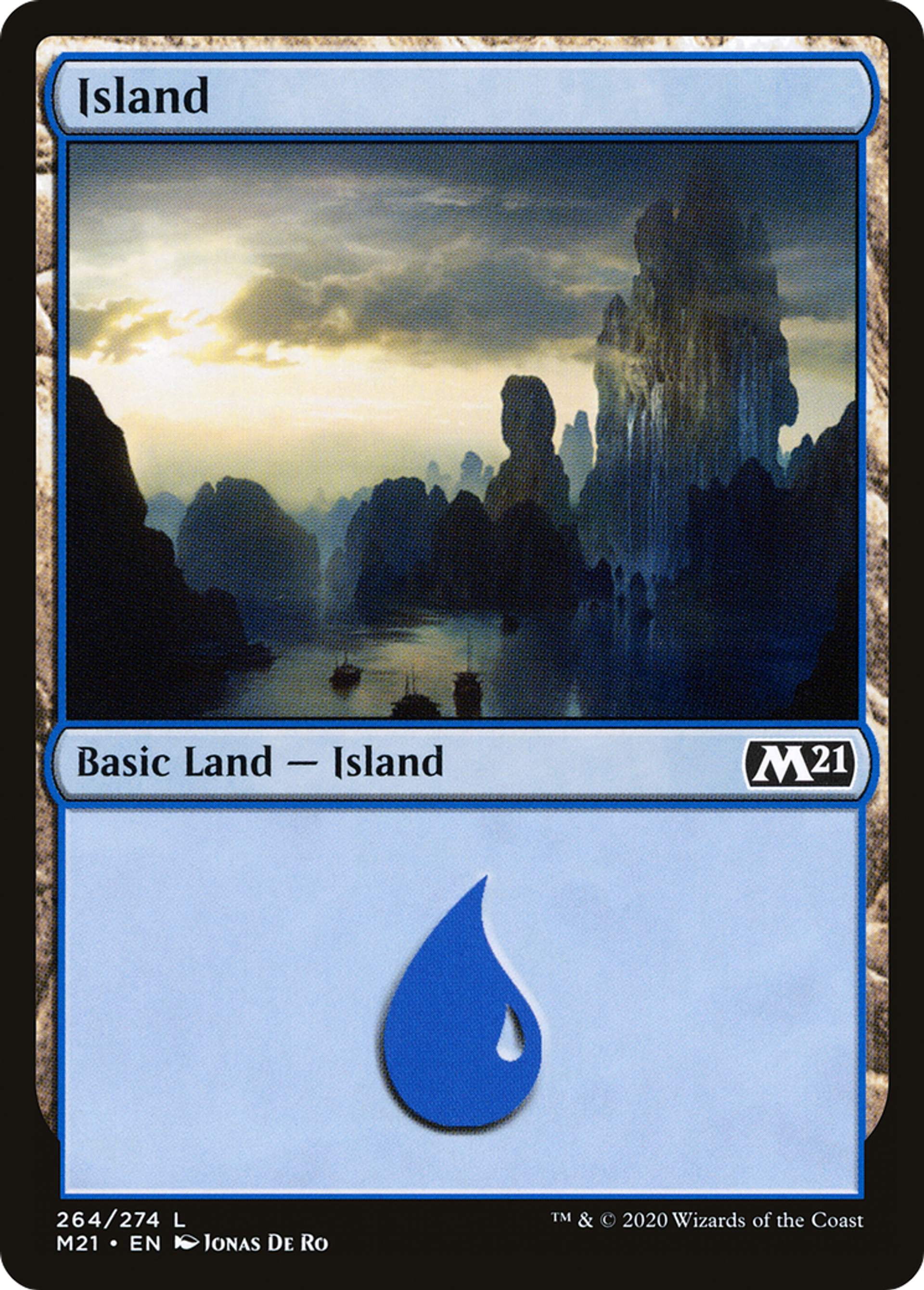 Island — Core Set 2021 — Magic: The Gathering