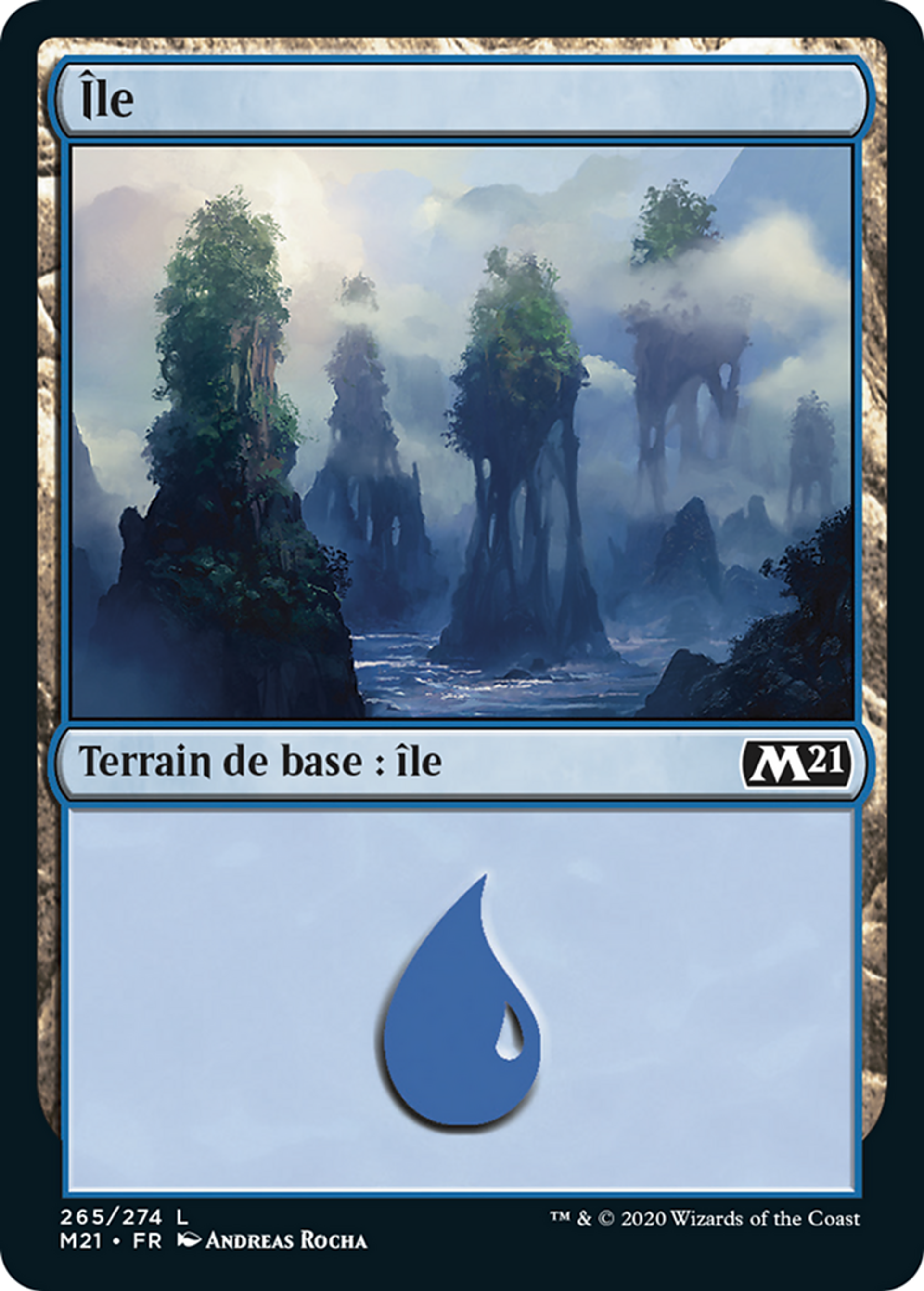 Île — Core Set 2021 — Magic: The Gathering