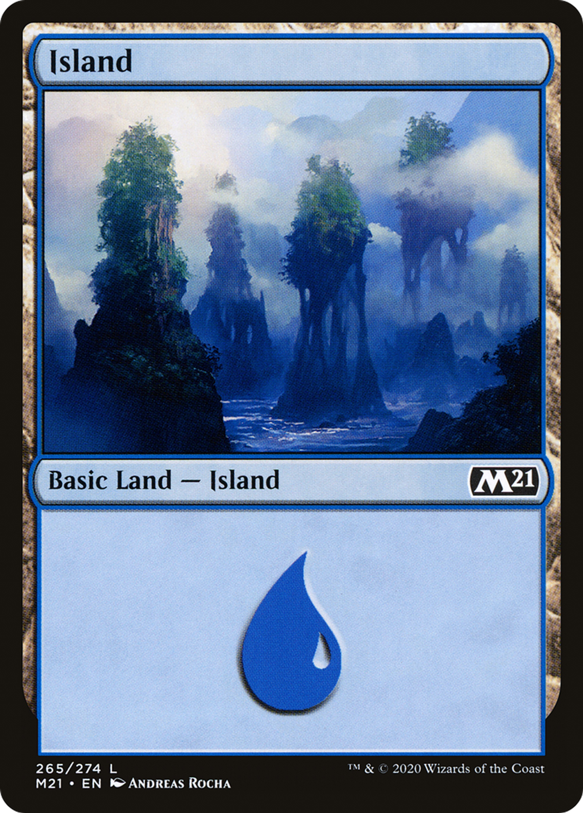 Island — Core Set 2021 — Magic: The Gathering