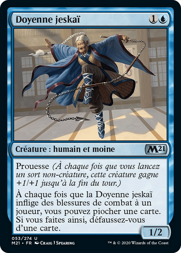 Doyenne jeskaï — Core Set 2021 — Magic: The Gathering