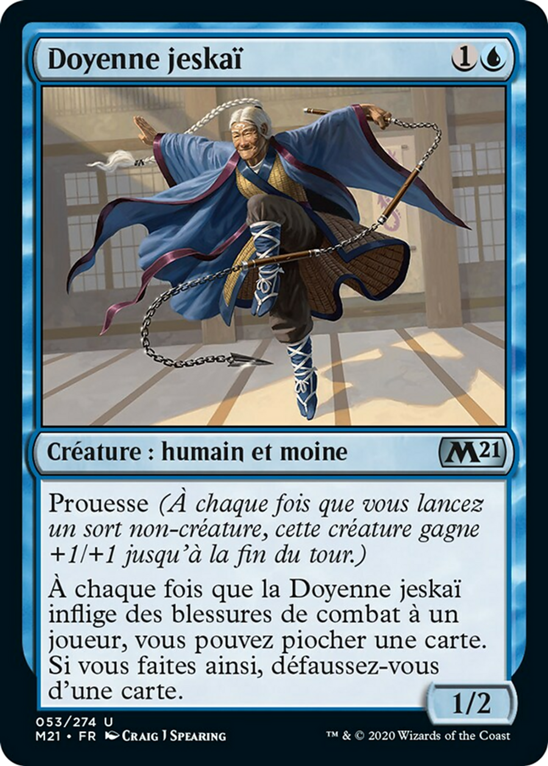 Doyenne jeskaï — Core Set 2021 — Magic: The Gathering