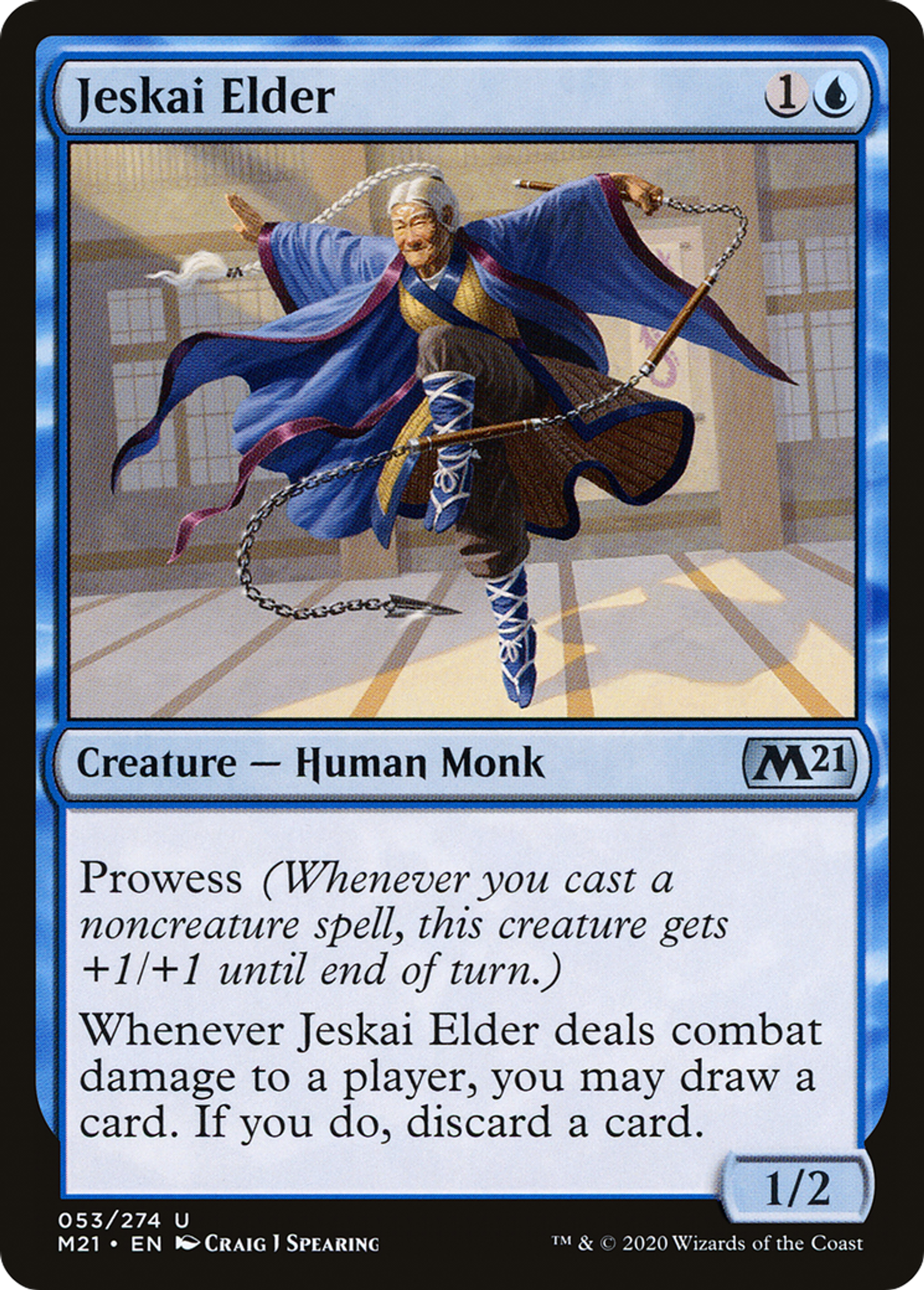 Doyenne jeskaï — Core Set 2021 — Magic: The Gathering