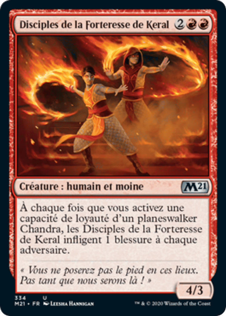 Disciples de la Forteresse de Keral — Core Set 2021 — Magic: The Gathering