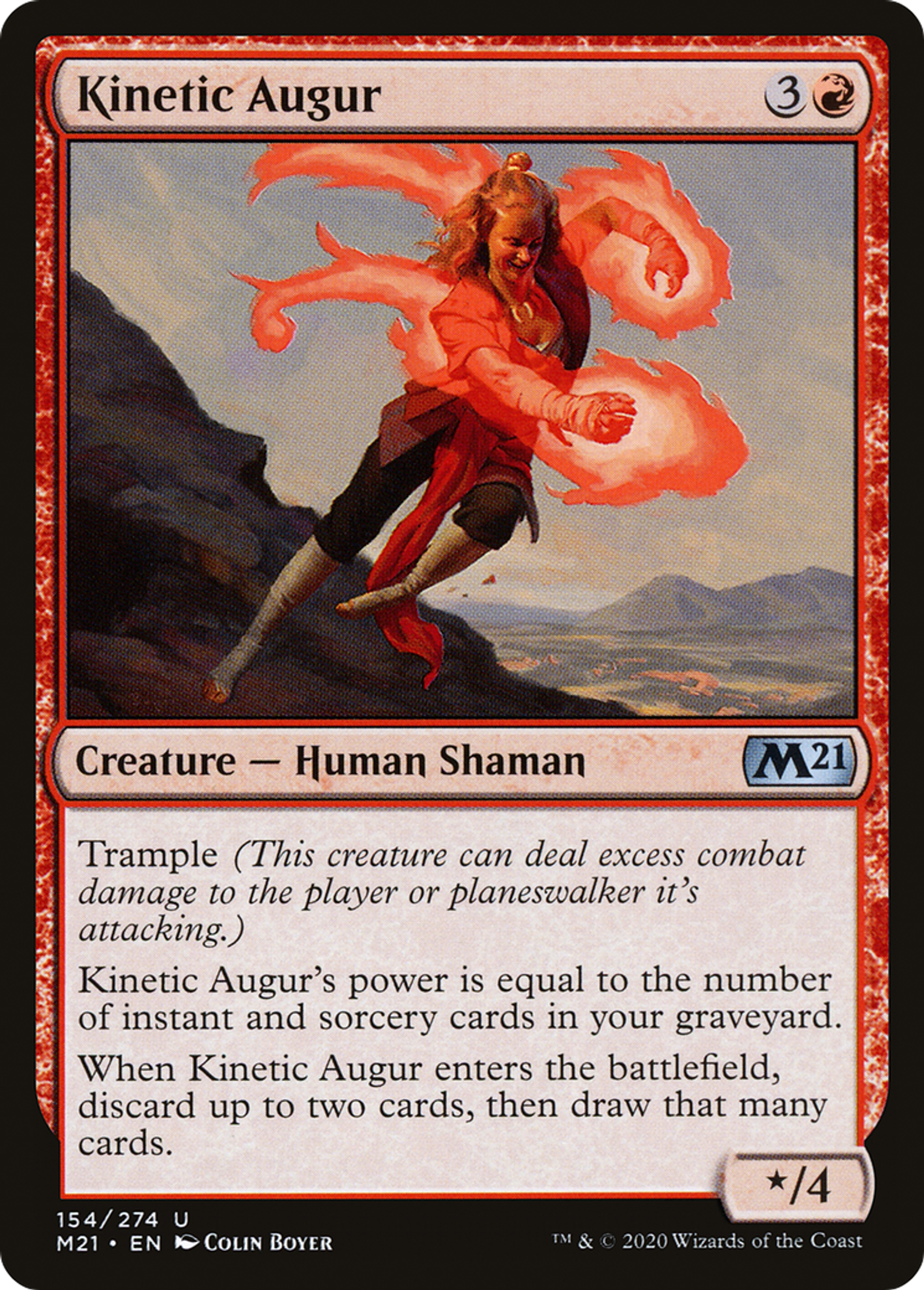 Kinetic Augur — Core Set 2021 — Magic: The Gathering