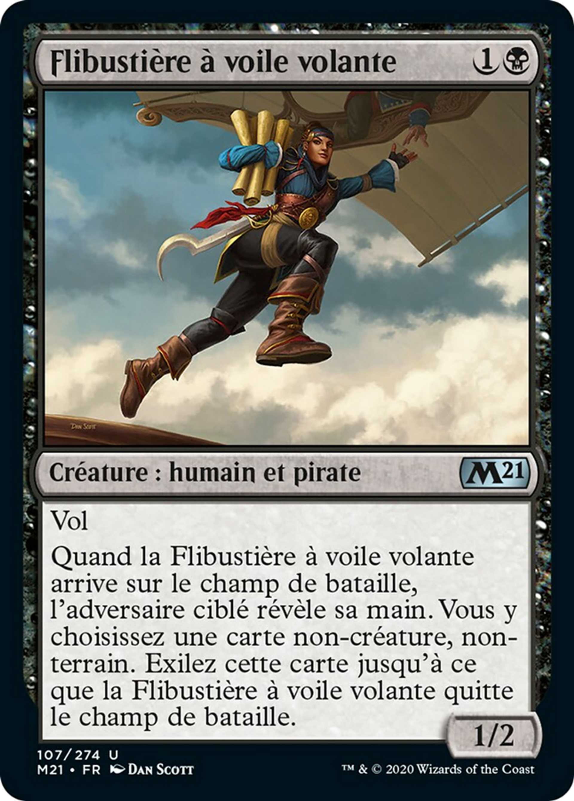 Flibustière à voile volante — Core Set 2021 — Magic: The Gathering