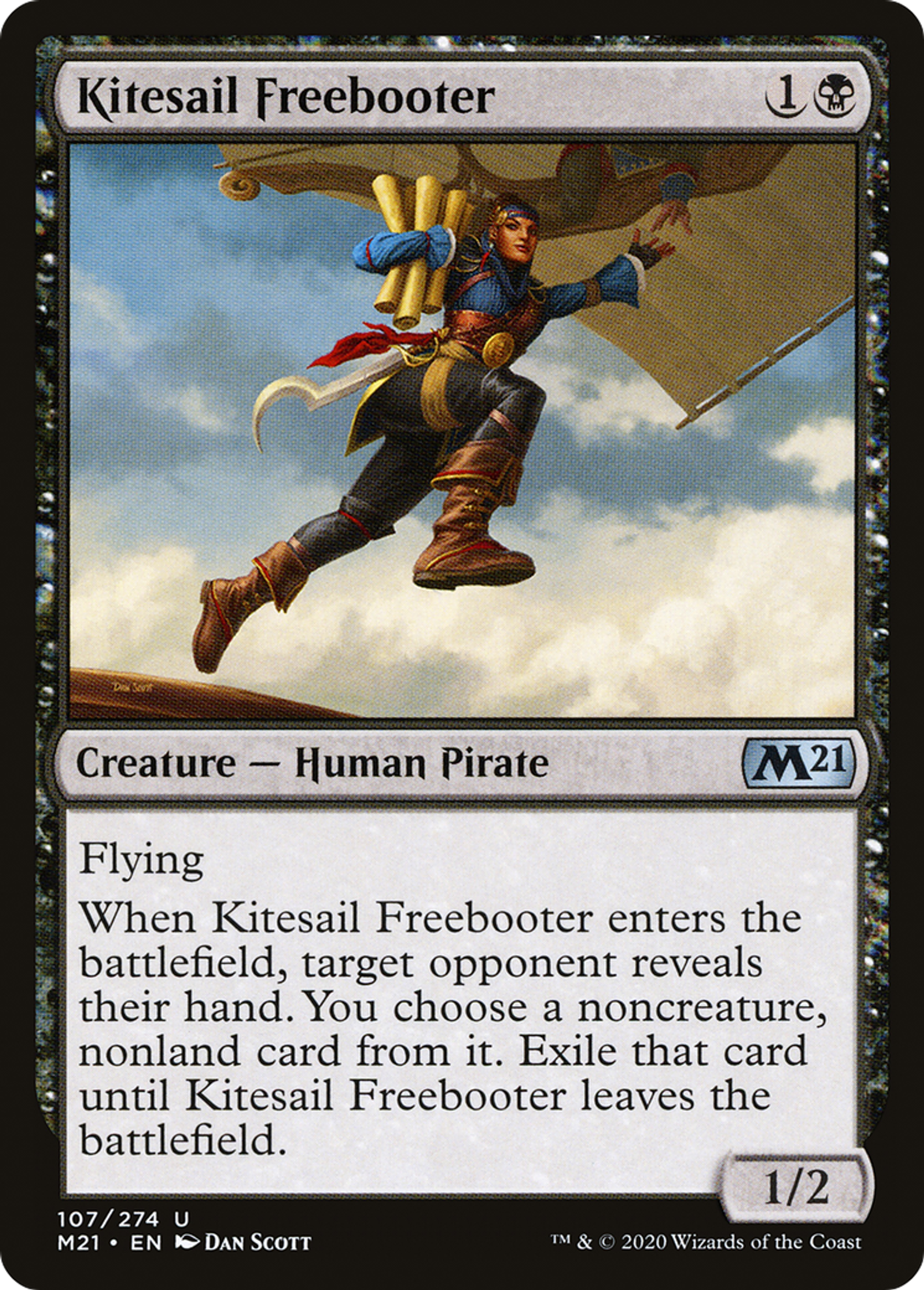 Kitesail Freebooter — Core Set 2021 — Magic: The Gathering