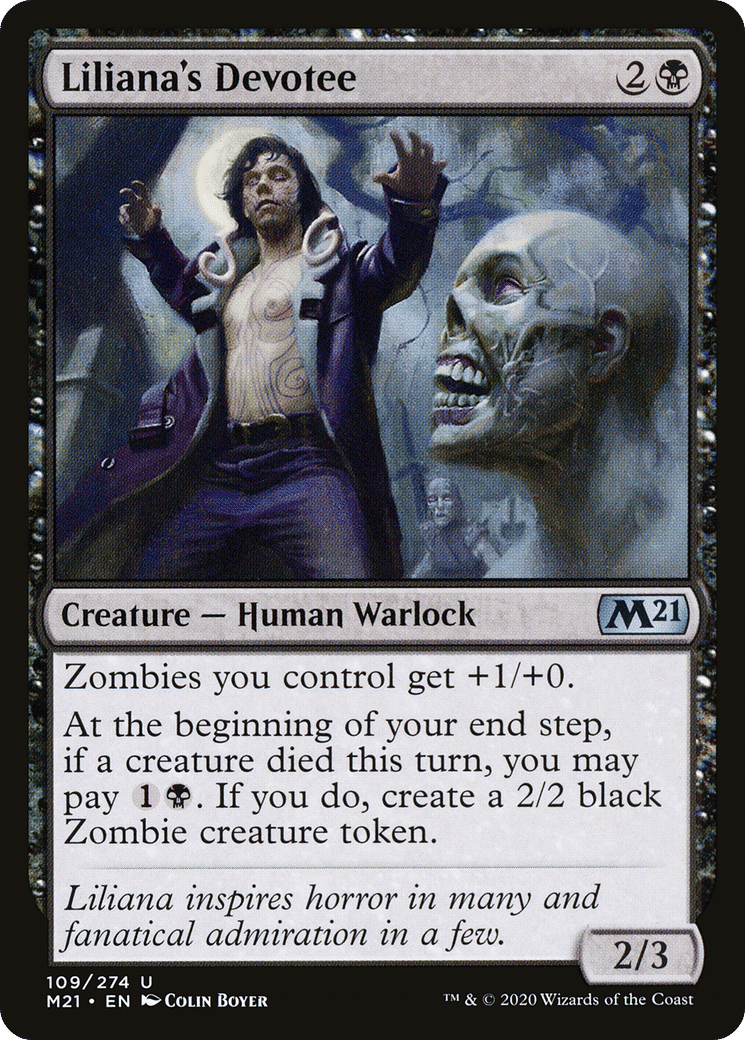 Liliana's Devotee — Core Set 2021 — Magic: The Gathering