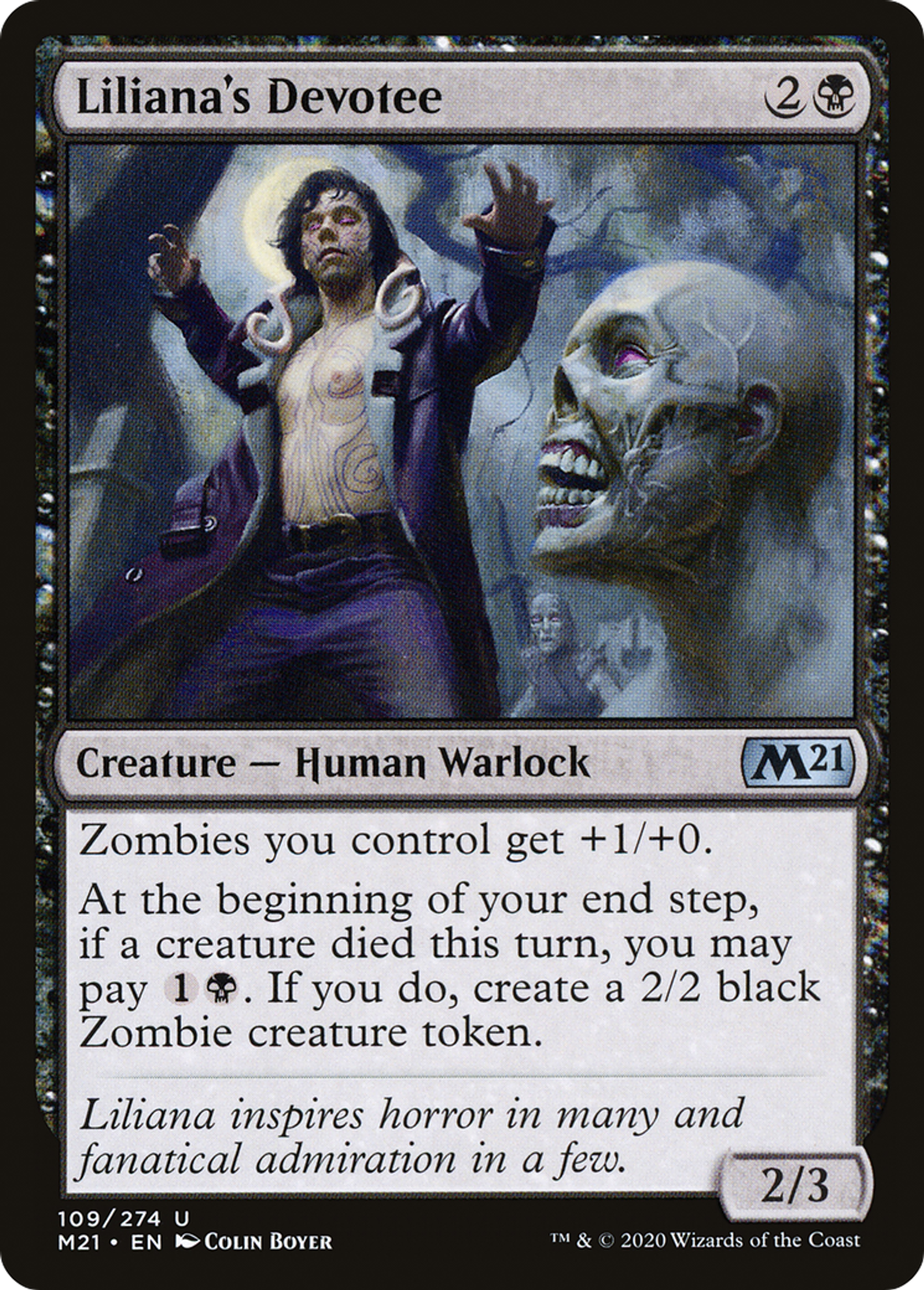 Liliana's Devotee — Core Set 2021 — Magic: The Gathering