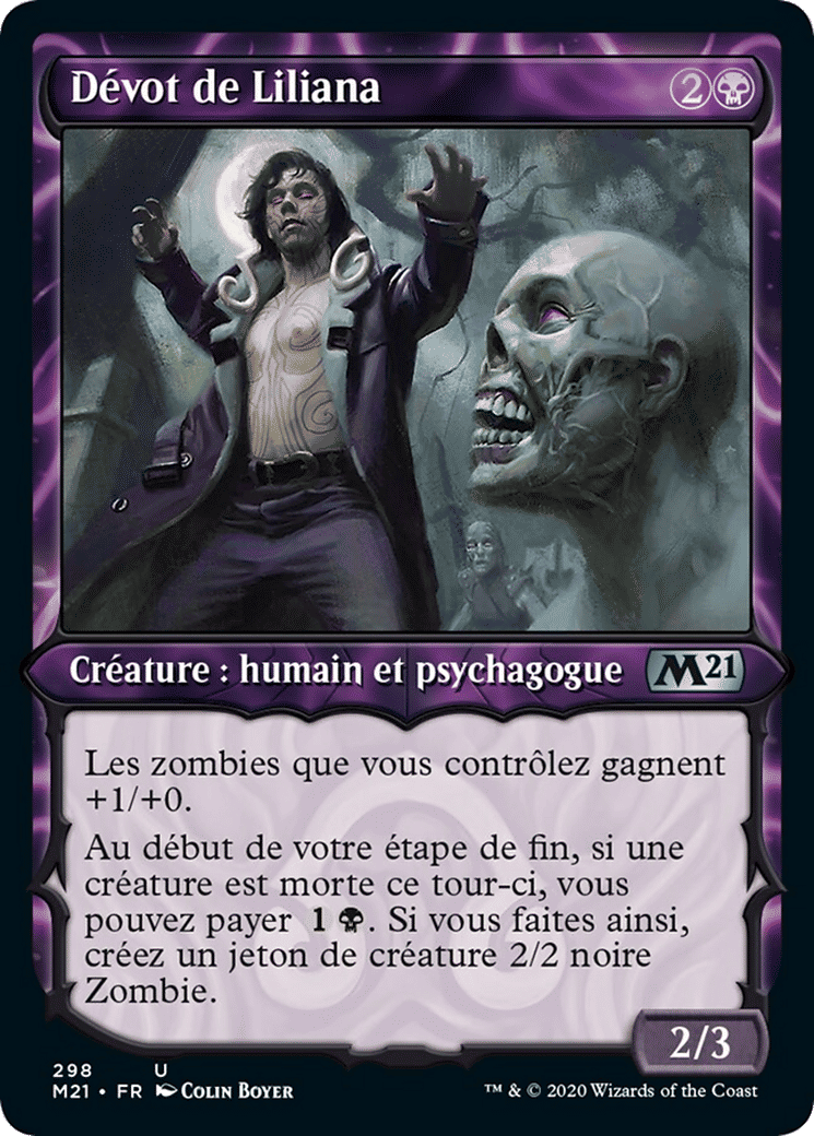 Dévot de Liliana — Core Set 2021 — Magic: The Gathering