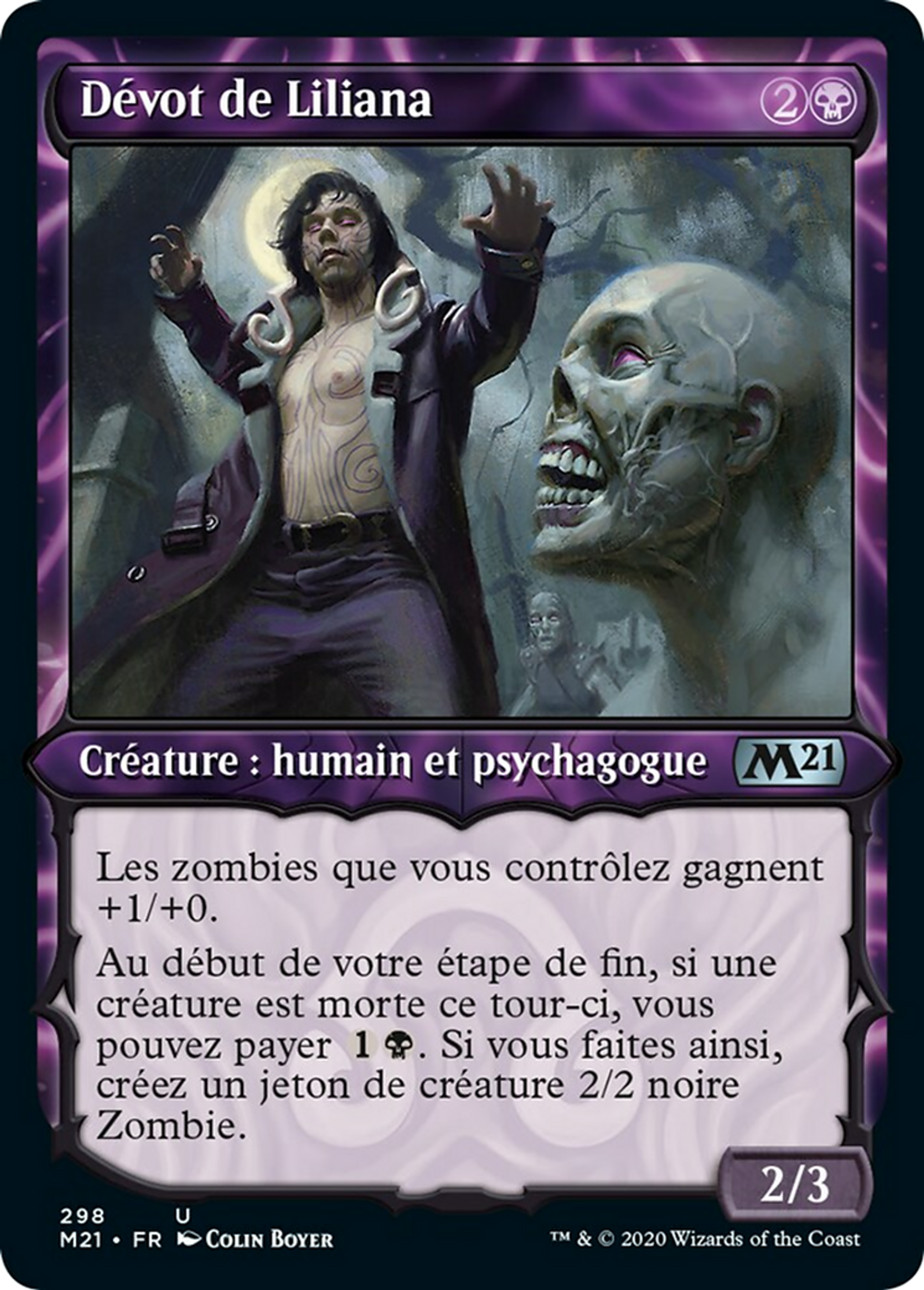 Dévot de Liliana — Core Set 2021 — Magic: The Gathering