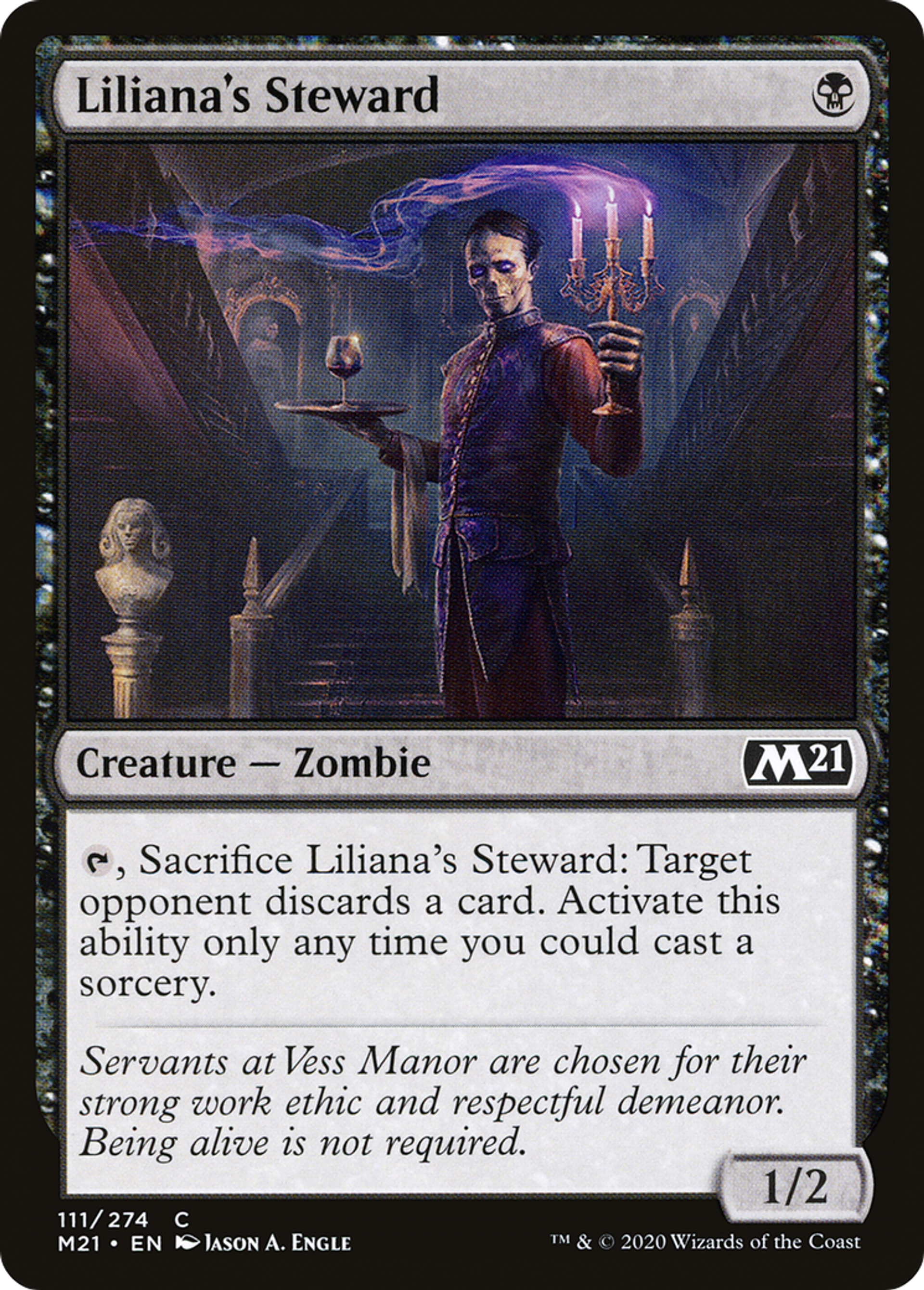 Liliana's Steward — Core Set 2021 — Magic: The Gathering