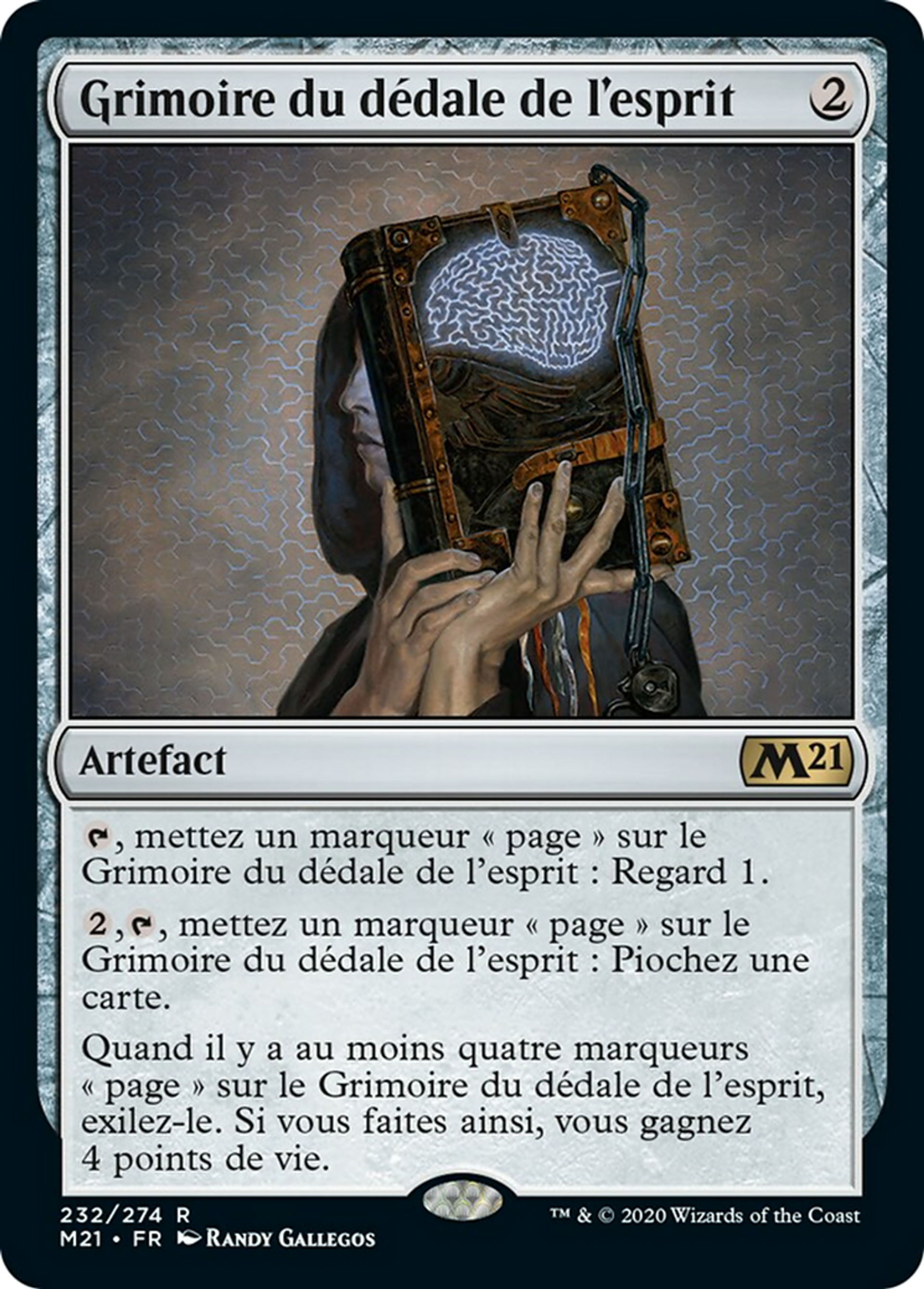 Grimoire du dédale de l'esprit — Core Set 2021 — Magic: The Gathering
