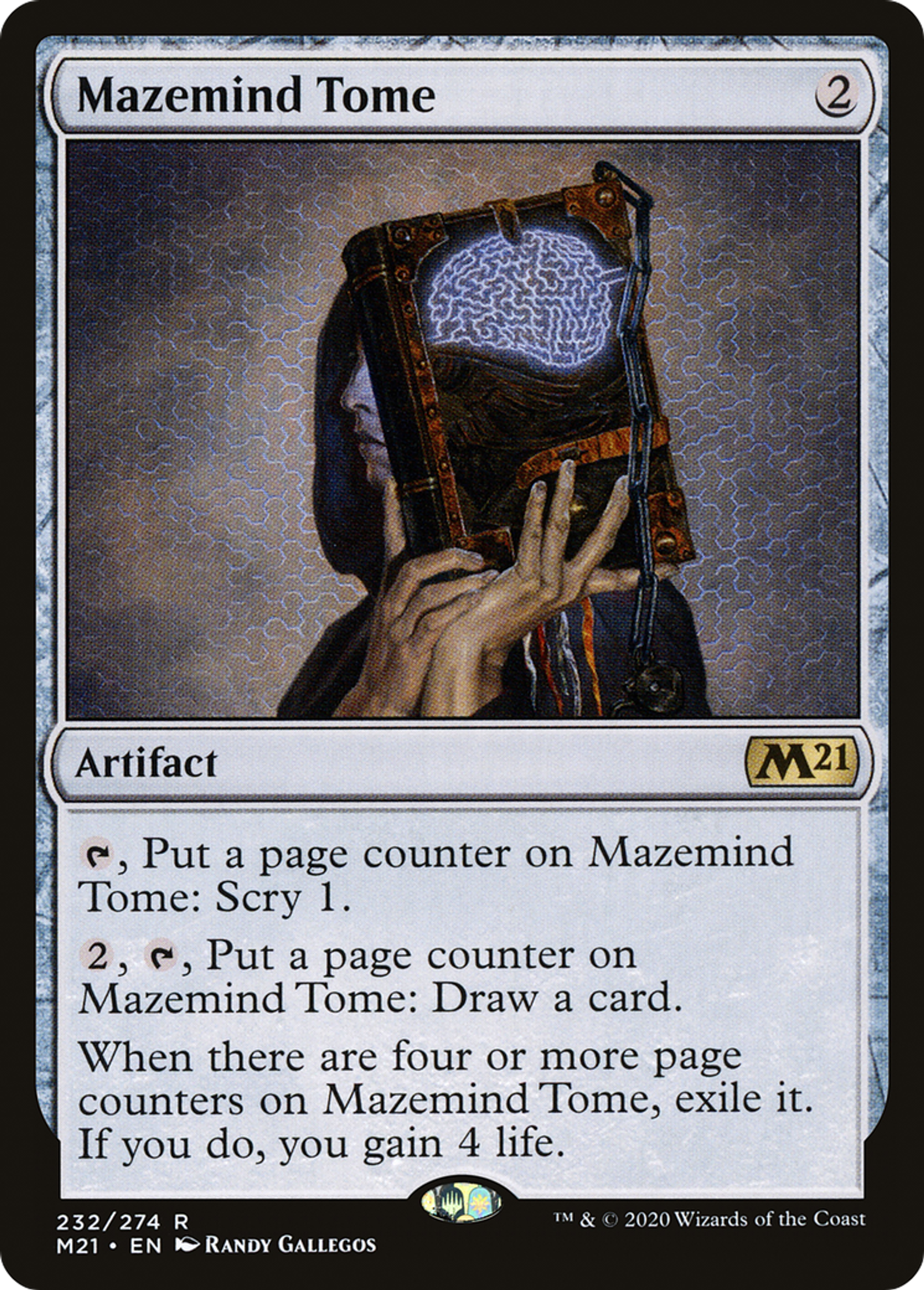 Grimoire du dédale de l'esprit — Core Set 2021 — Magic: The Gathering