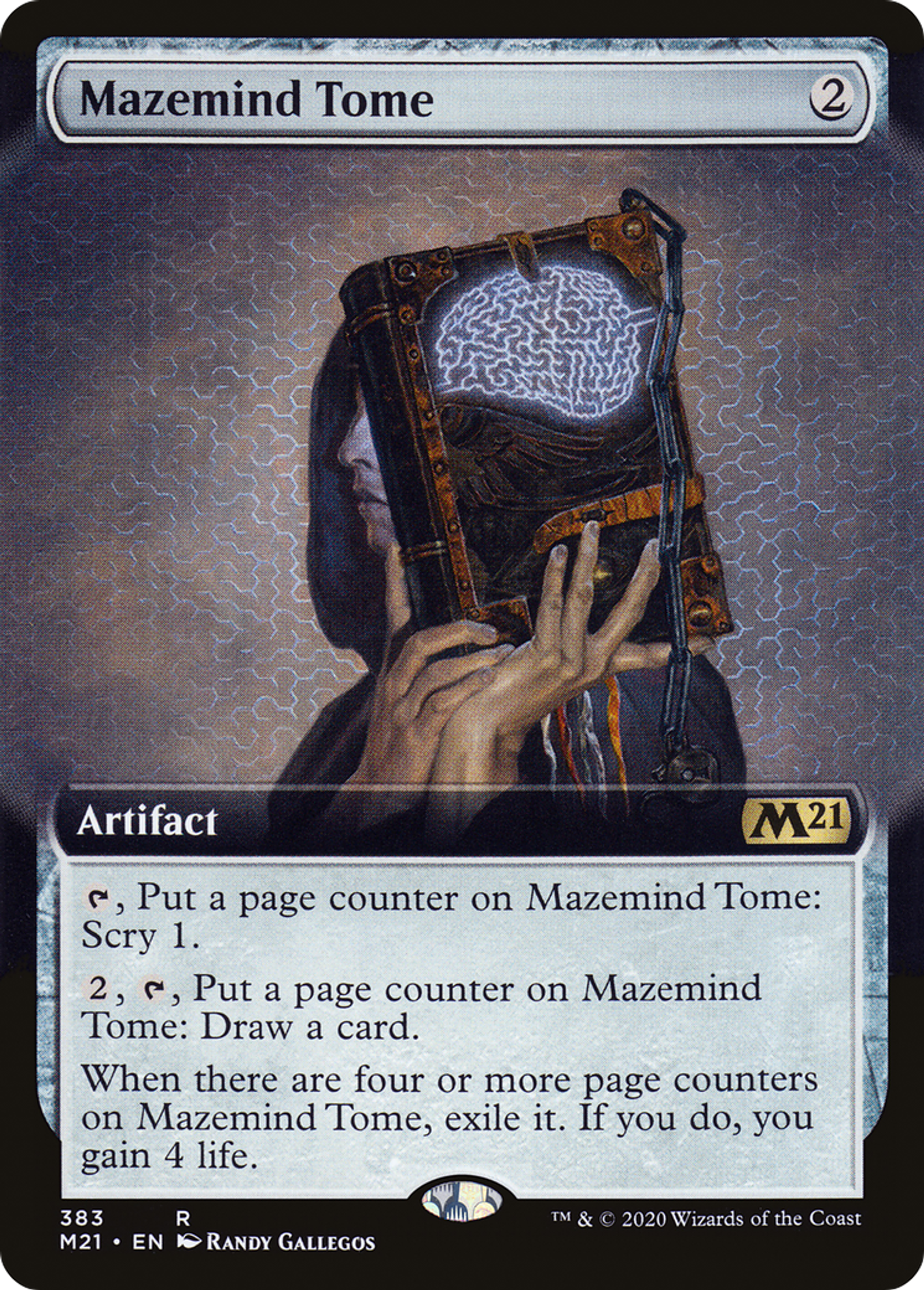Mazemind Tome — Core Set 2021 — Magic: The Gathering
