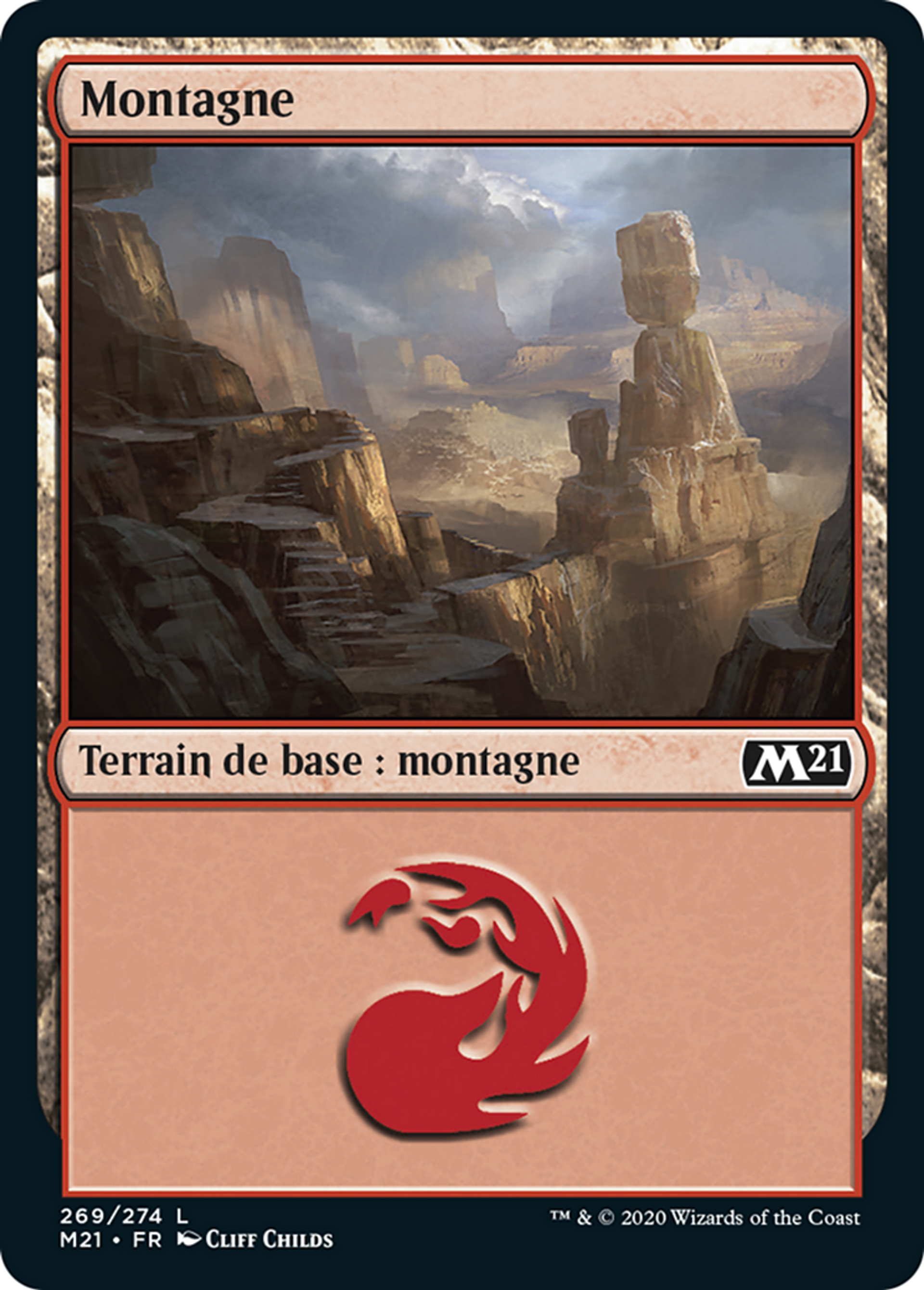 Montagne — Core Set 2021 — Magic: The Gathering
