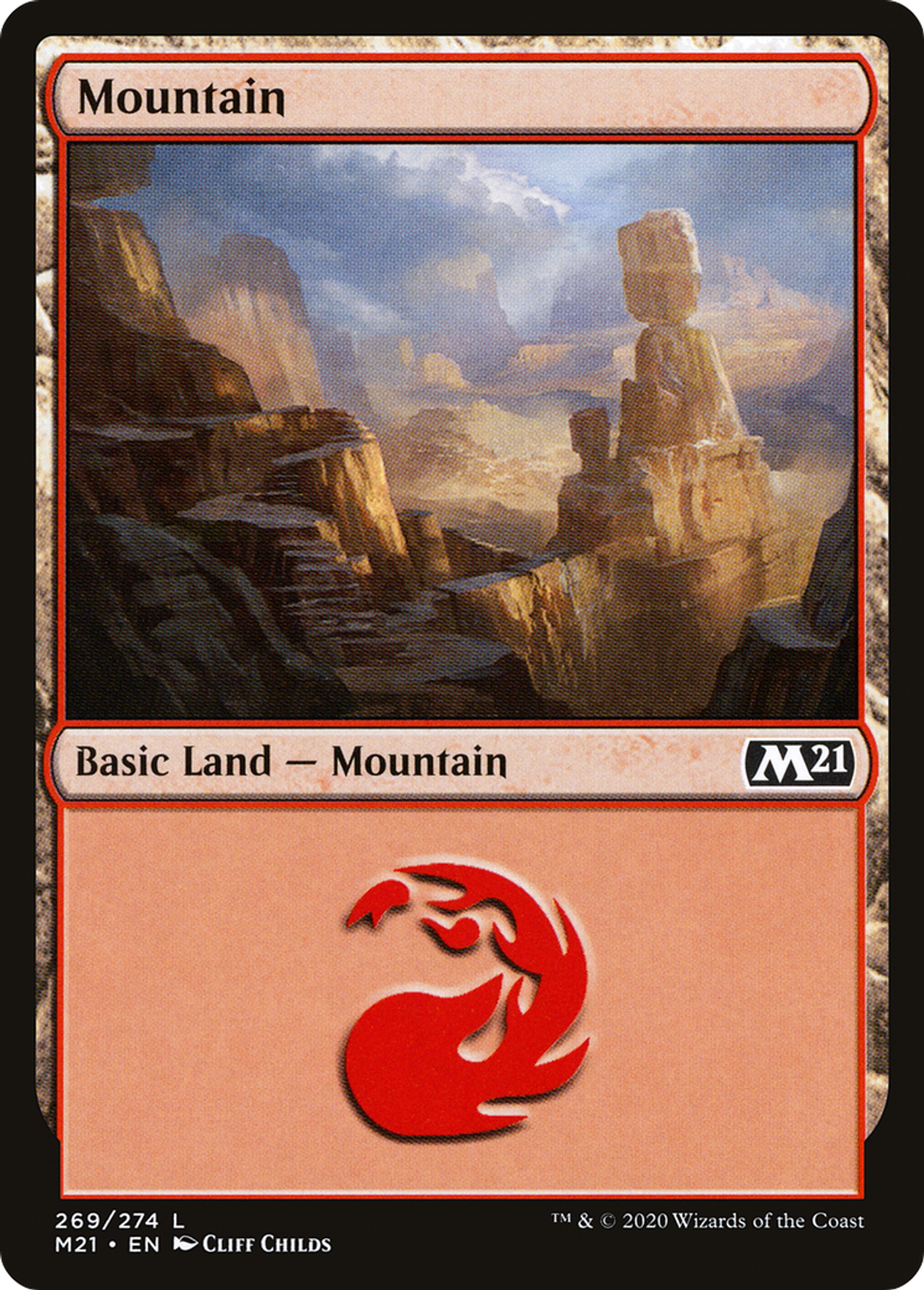 Mountain — Core Set 2021 — Magic: The Gathering