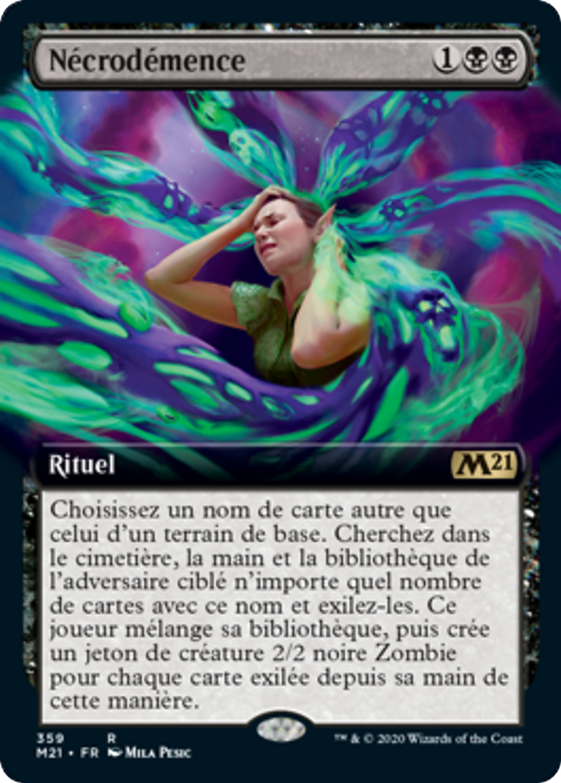 Nécrodémence — Core Set 2021 — Magic: The Gathering