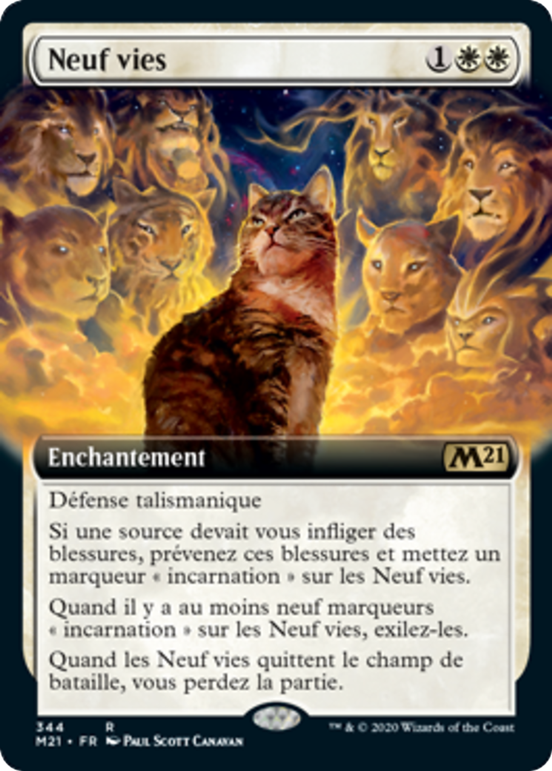 Neuf vies — Core Set 2021 — Magic: The Gathering