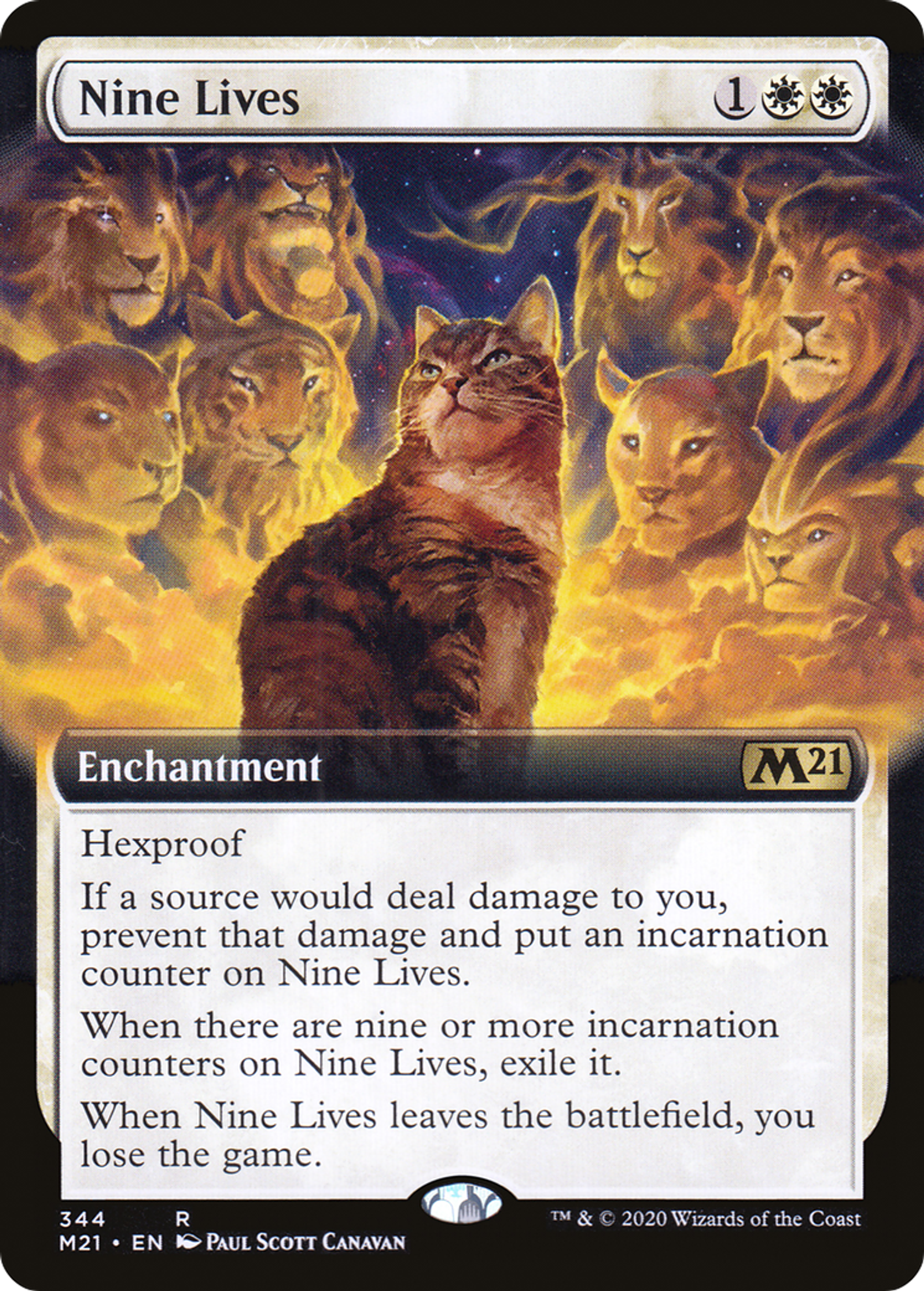 Neuf vies — Core Set 2021 — Magic: The Gathering