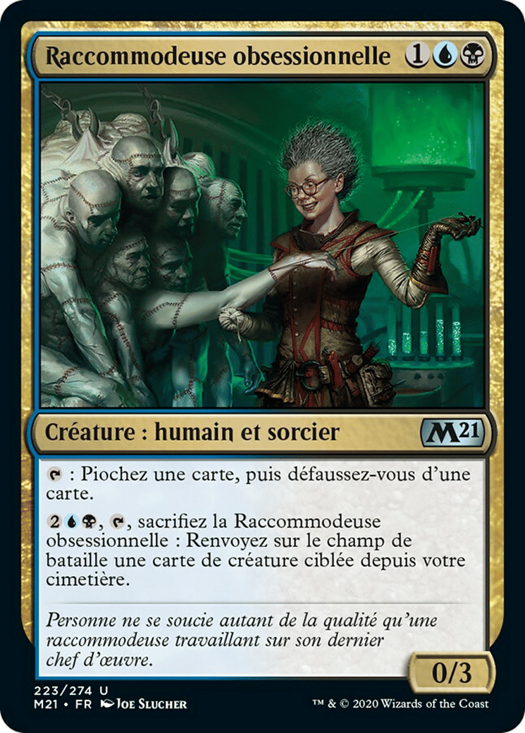 Raccommodeuse obsessionnelle — Core Set 2021 — Magic: The Gathering