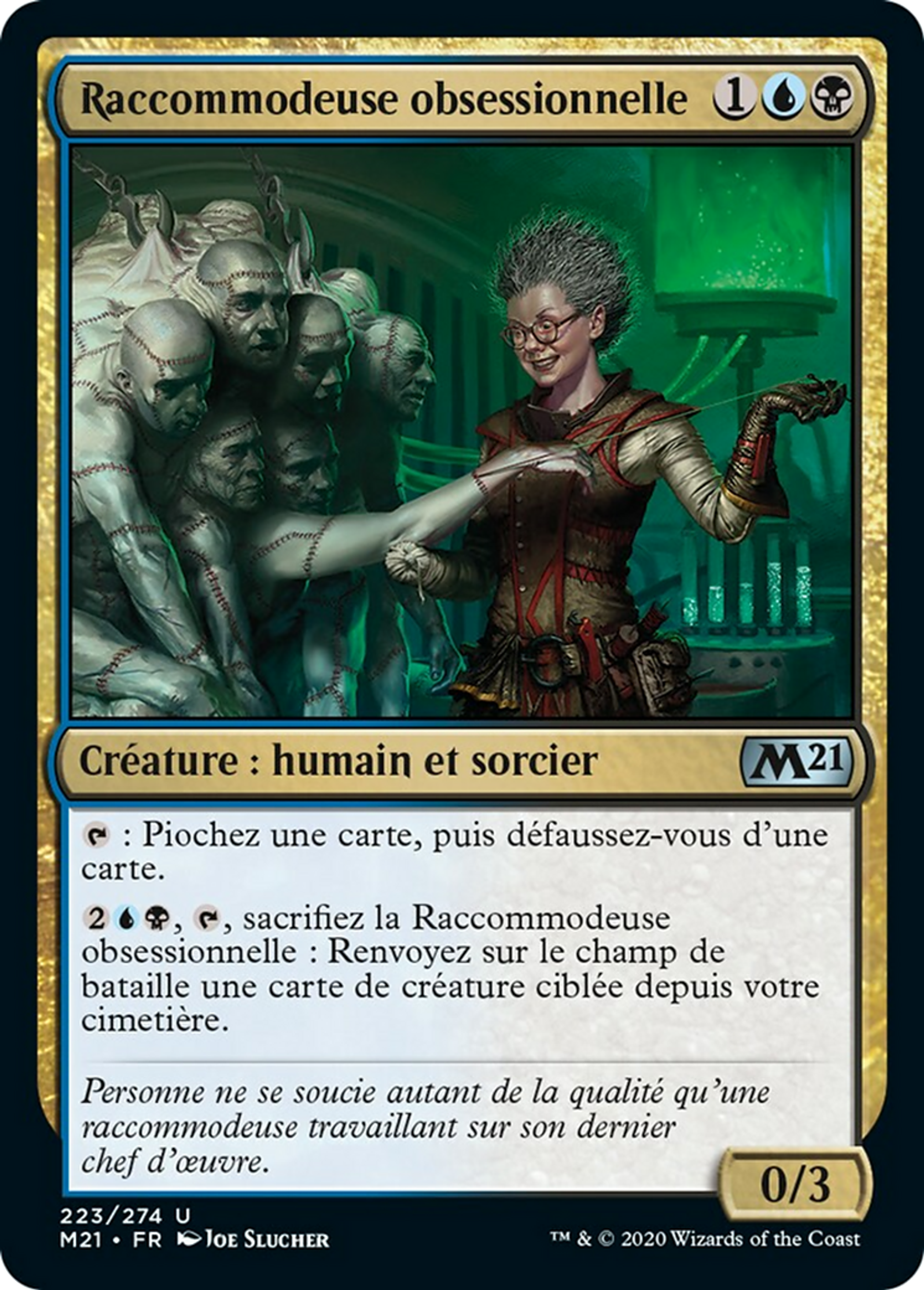 Raccommodeuse obsessionnelle — Core Set 2021 — Magic: The Gathering