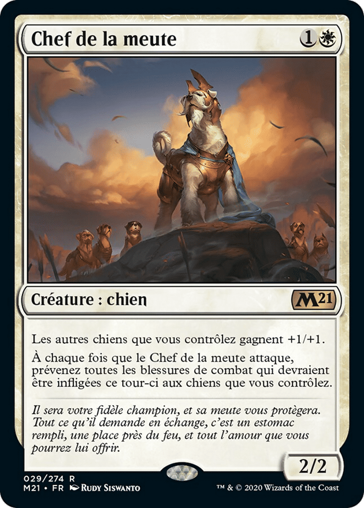 Chef de la meute — Core Set 2021 — Magic: The Gathering