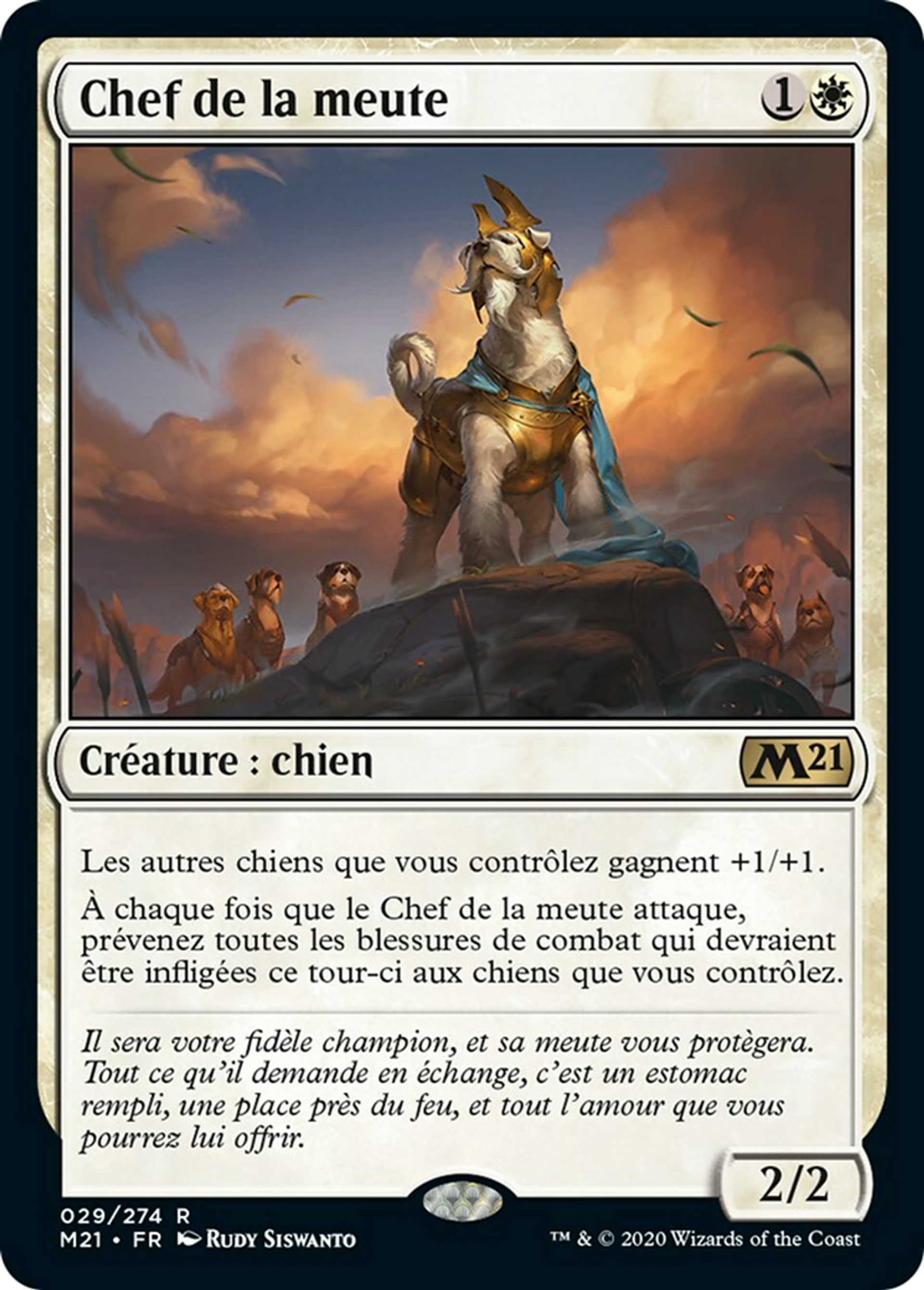 Chef de la meute — Core Set 2021 — Magic: The Gathering
