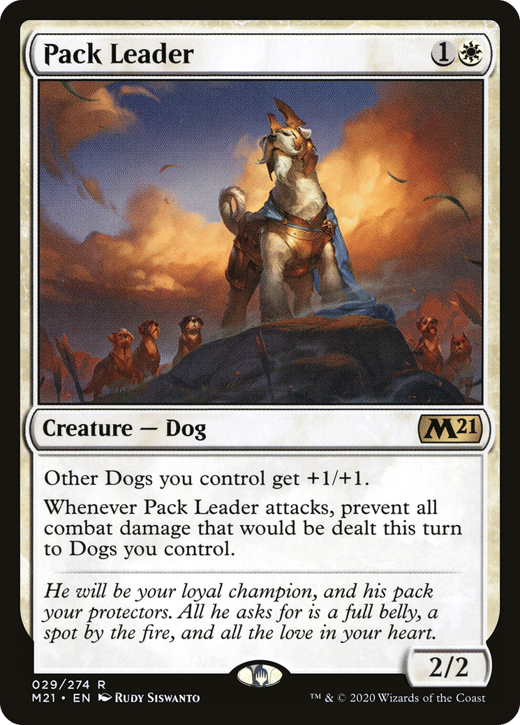 Pack Leader — Core Set 2021 — Magic: The Gathering