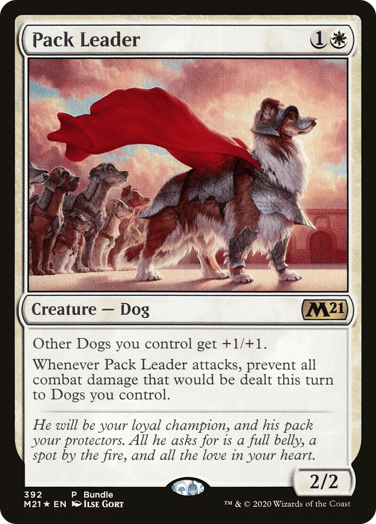 Pack Leader — Core Set 2021 — Magic: The Gathering