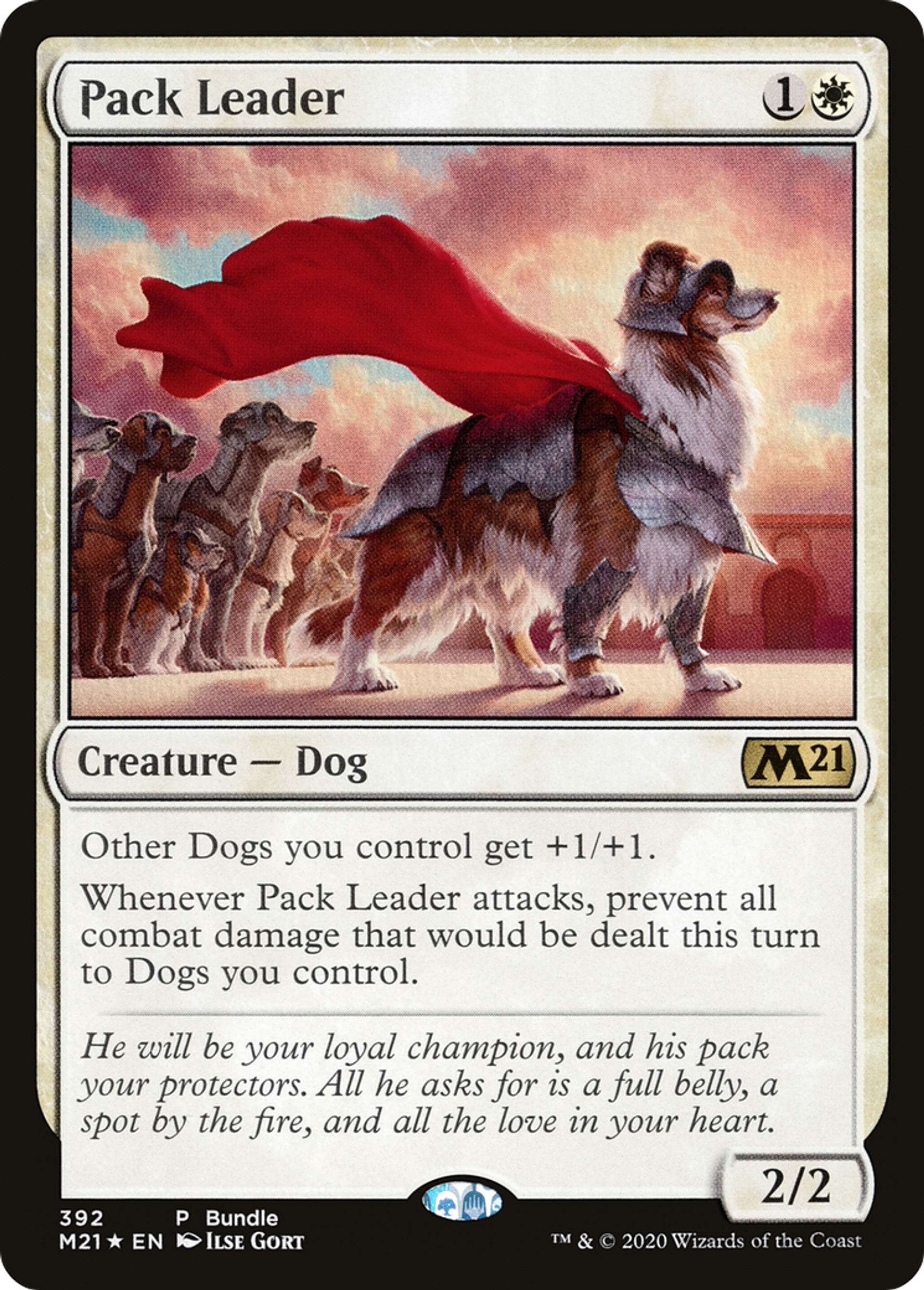 Chef de la meute — Core Set 2021 — Magic: The Gathering