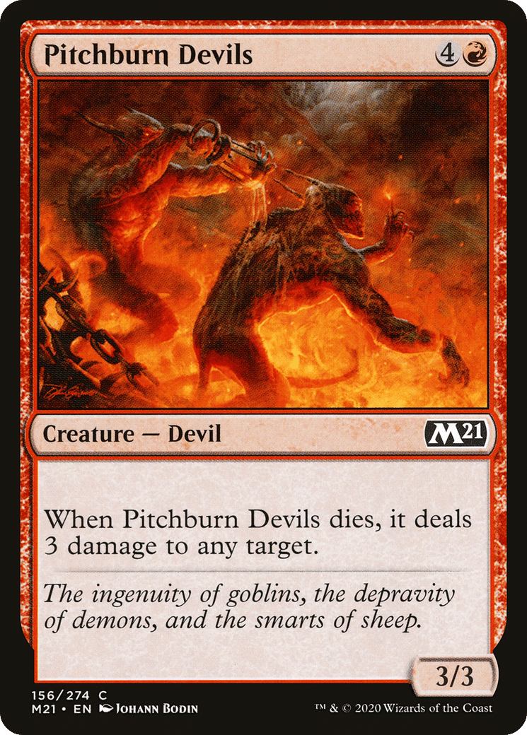 Pitchburn Devils — Core Set 2021 — Magic: The Gathering