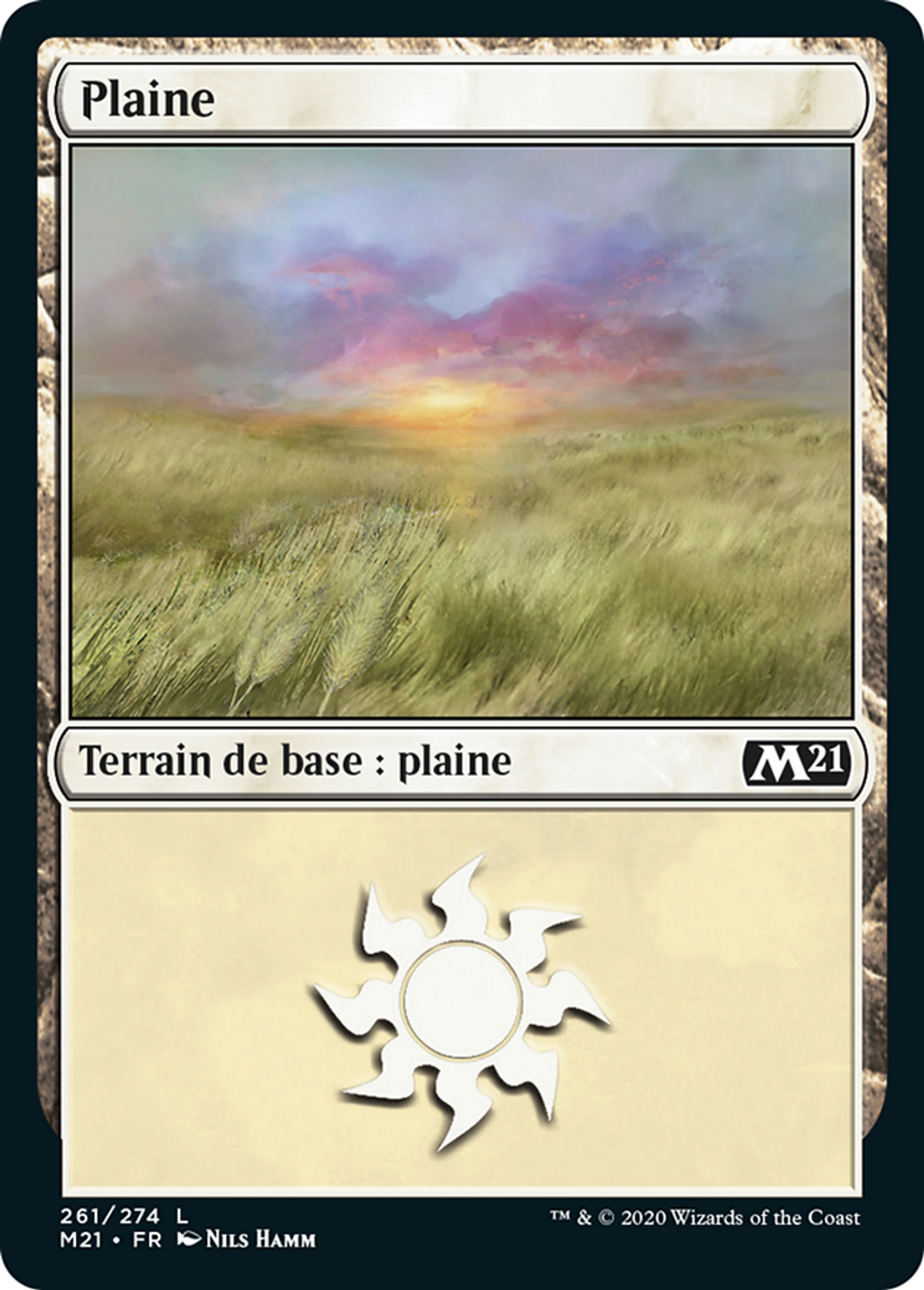 Plaine — Core Set 2021 — Magic: The Gathering