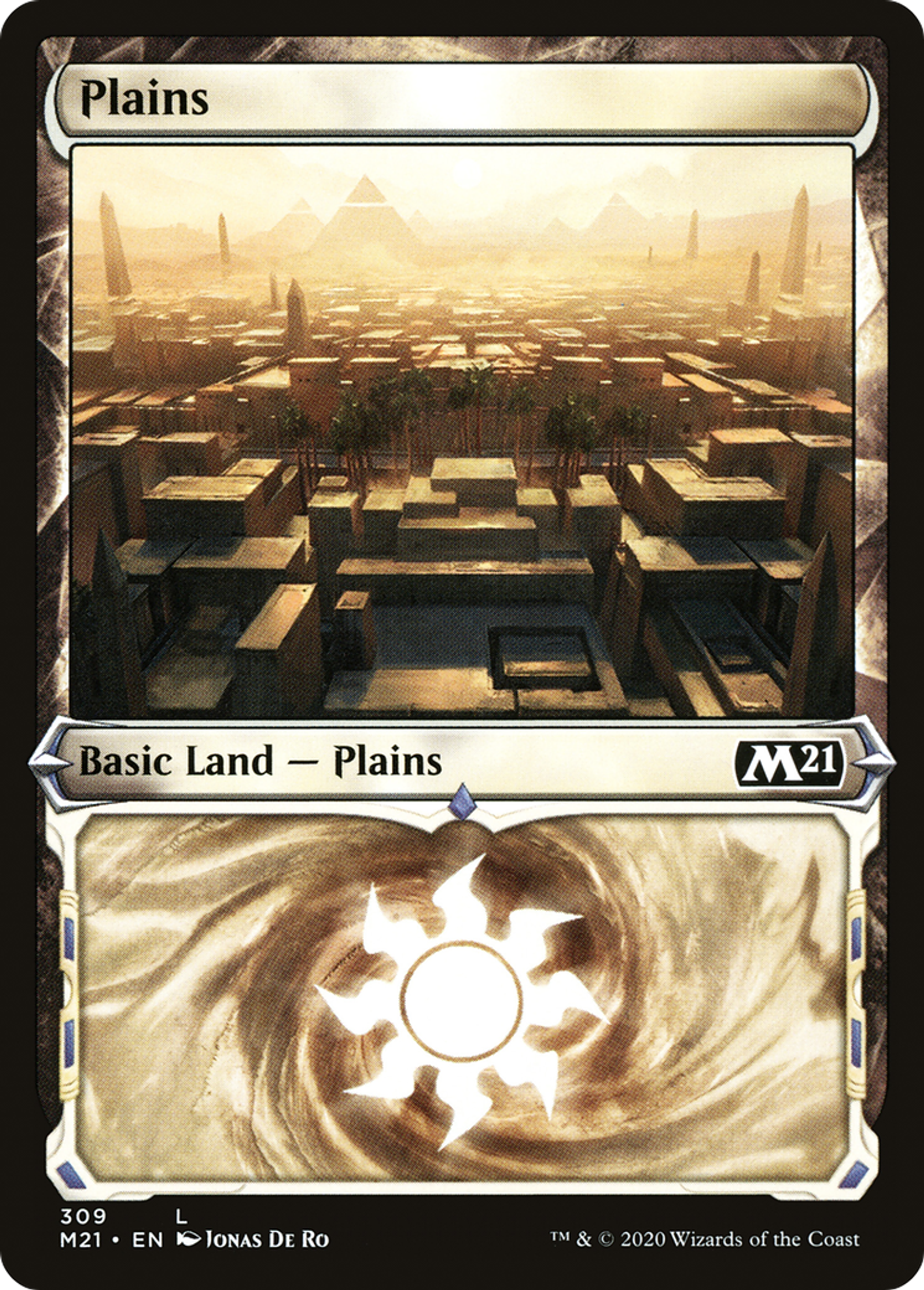 Plaine — Core Set 2021 — Magic: The Gathering