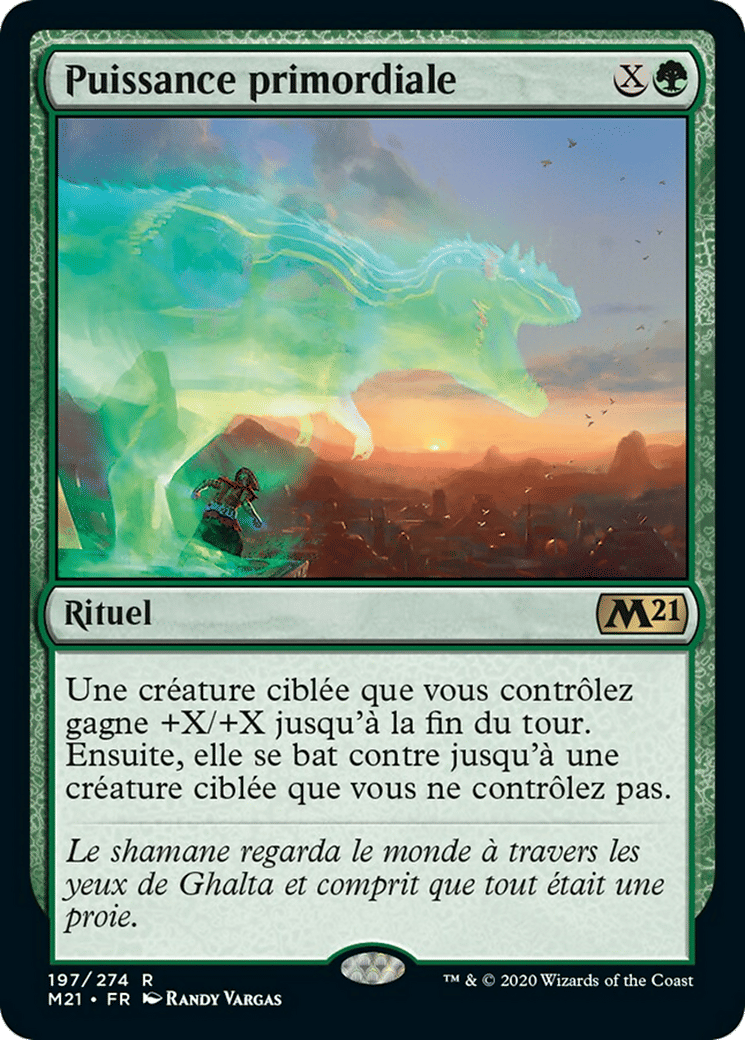 Puissance primordiale — Core Set 2021 — Magic: The Gathering