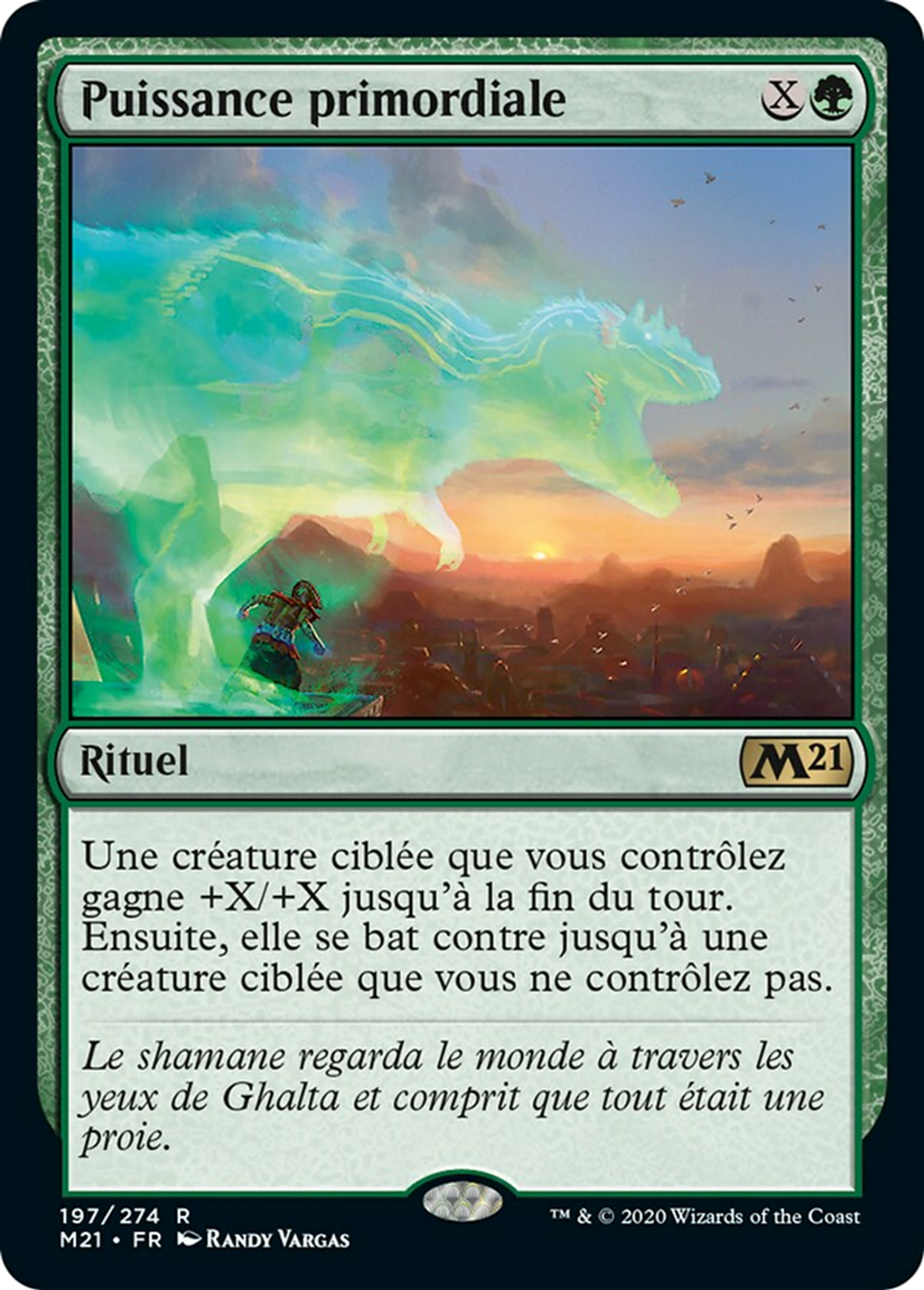 Puissance primordiale — Core Set 2021 — Magic: The Gathering