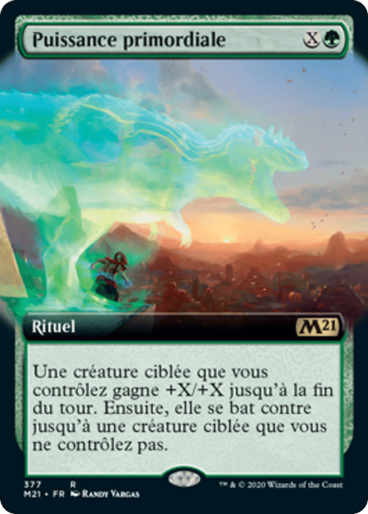 Puissance primordiale — Core Set 2021 — Magic: The Gathering