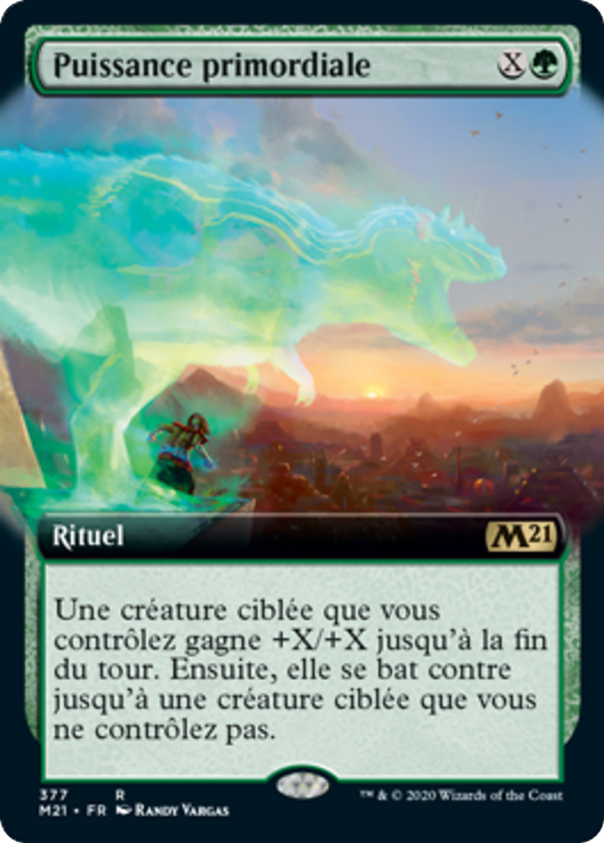 Puissance primordiale — Core Set 2021 — Magic: The Gathering