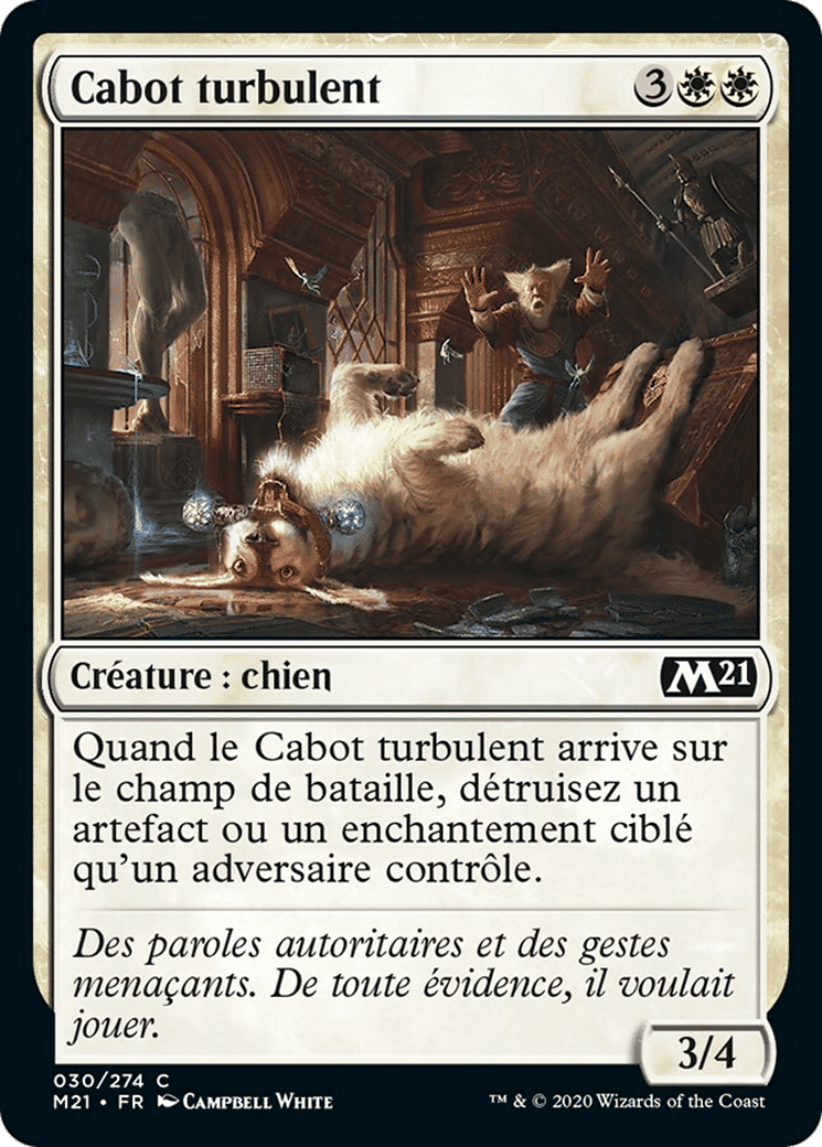 Cabot turbulent — Core Set 2021 — Magic: The Gathering