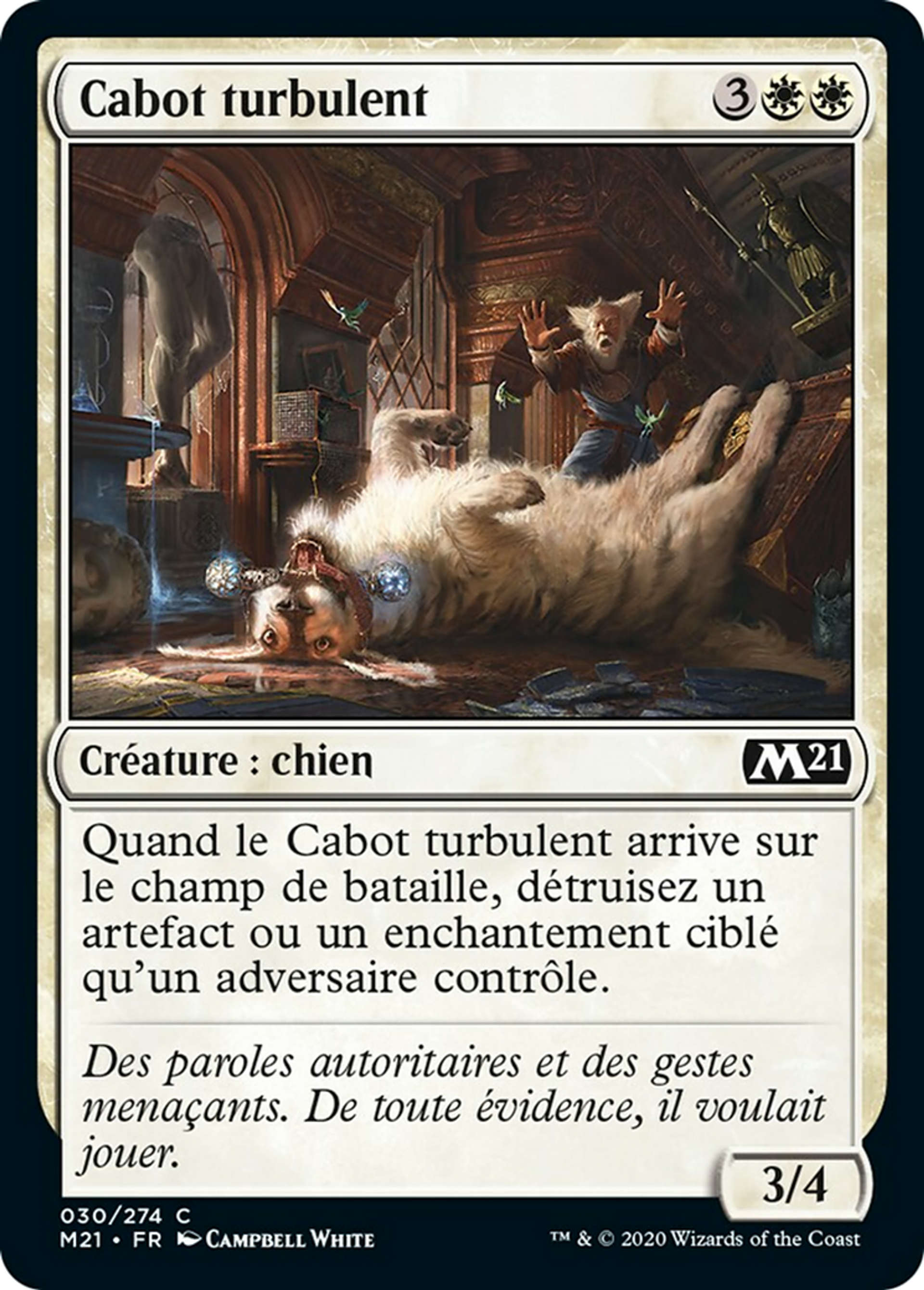 Cabot turbulent — Core Set 2021 — Magic: The Gathering