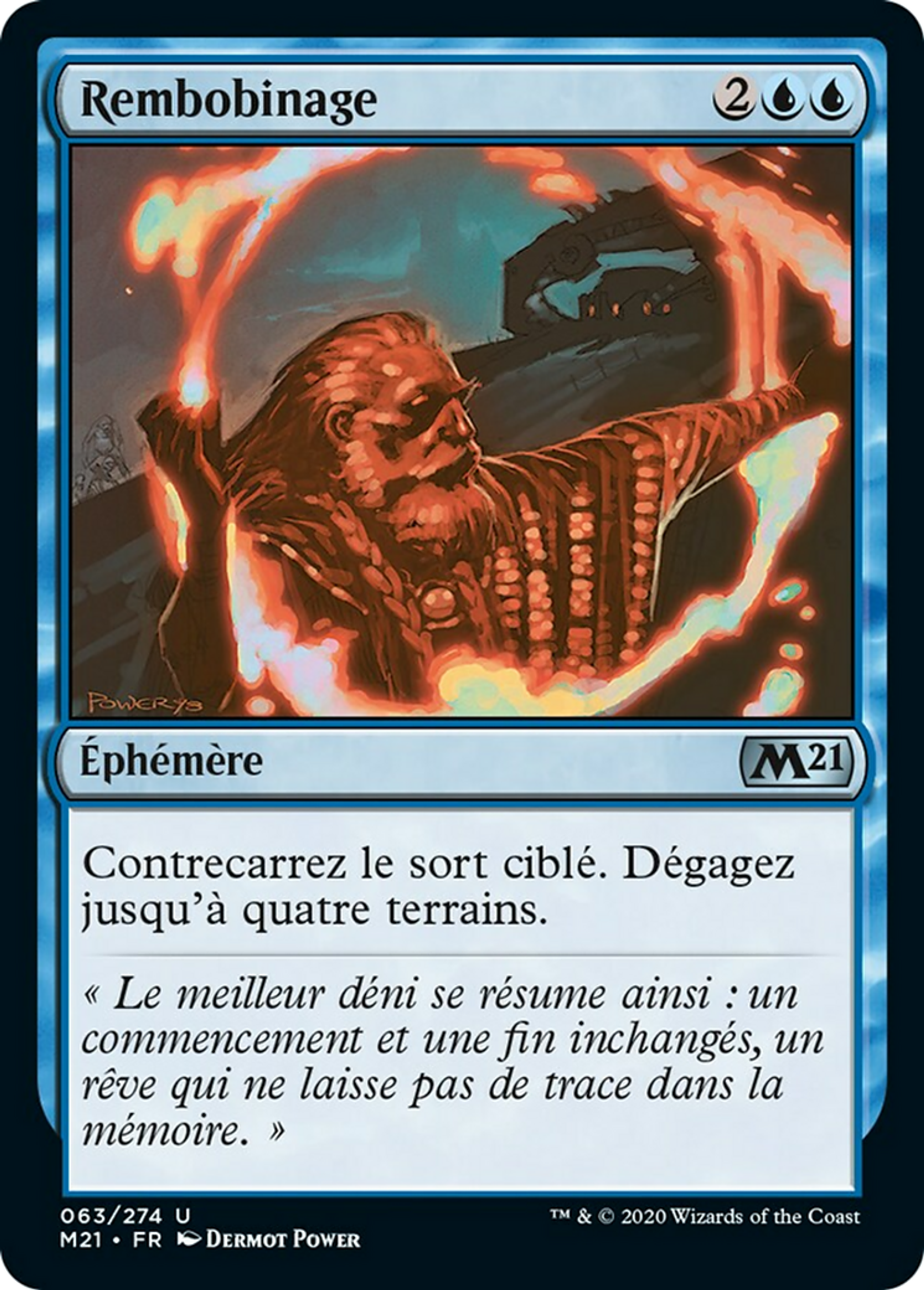 Rembobinage — Core Set 2021 — Magic: The Gathering