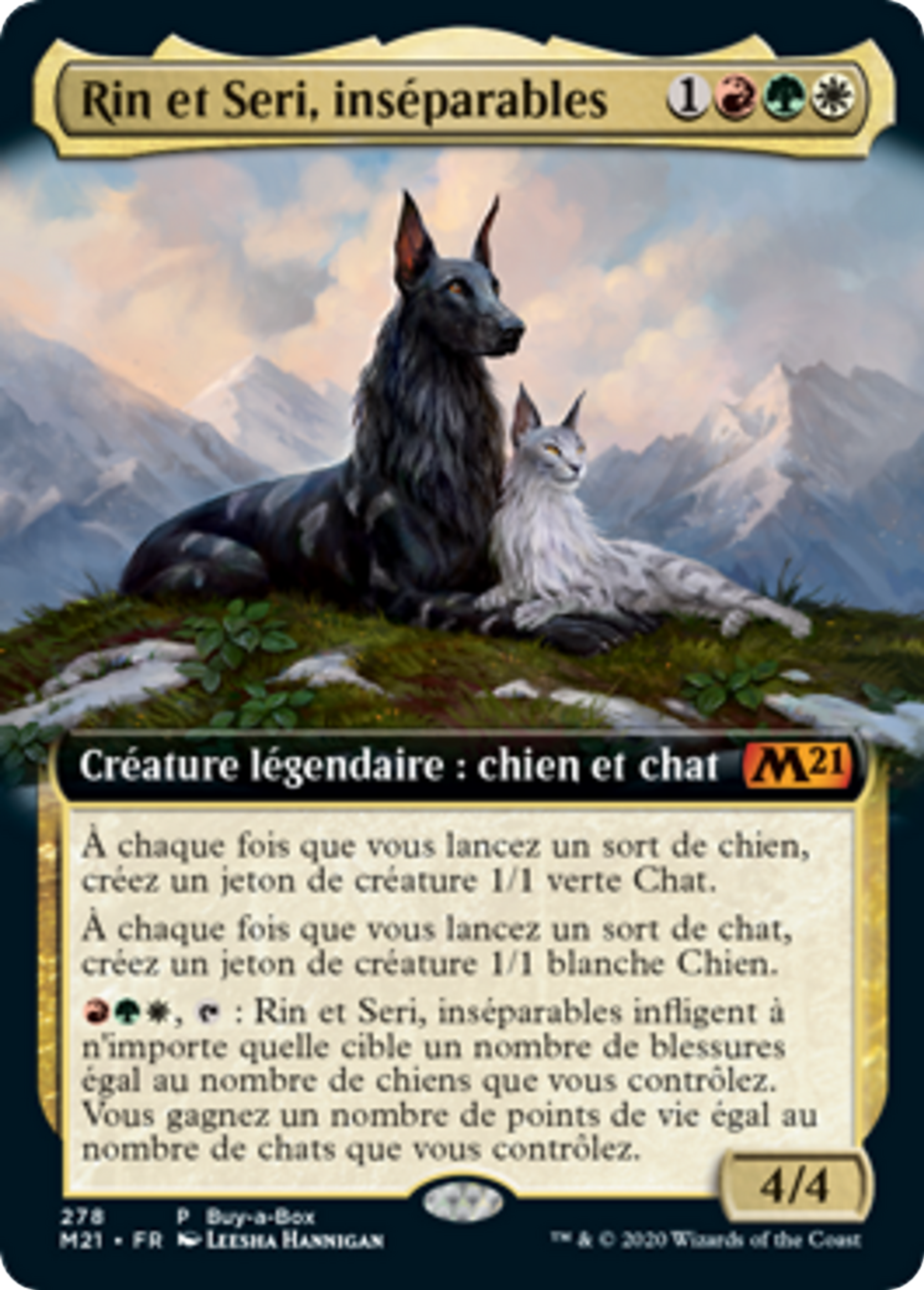 Rin et Seri, inséparables — Core Set 2021 — Magic: The Gathering