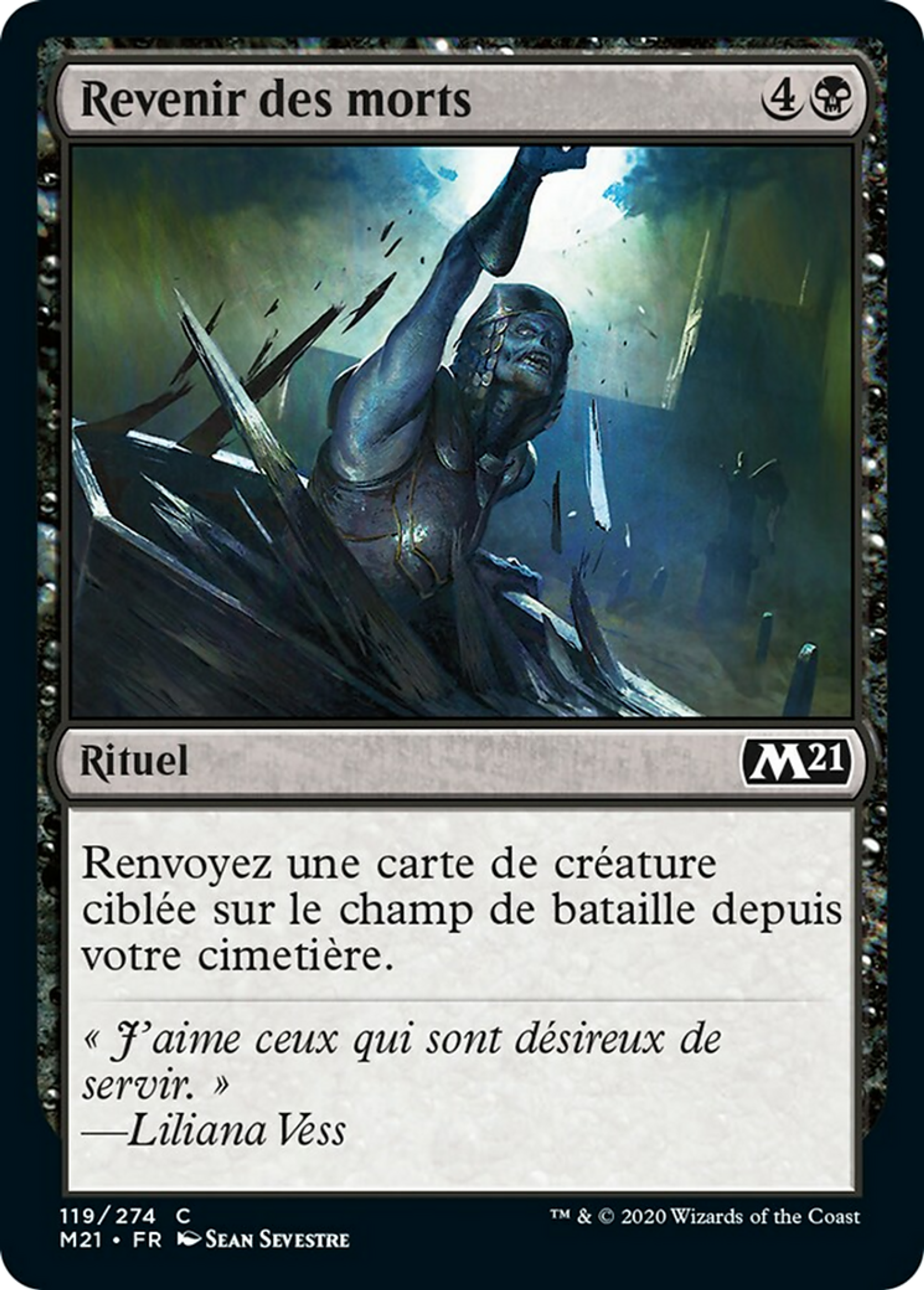 Revenir des morts — Core Set 2021 — Magic: The Gathering