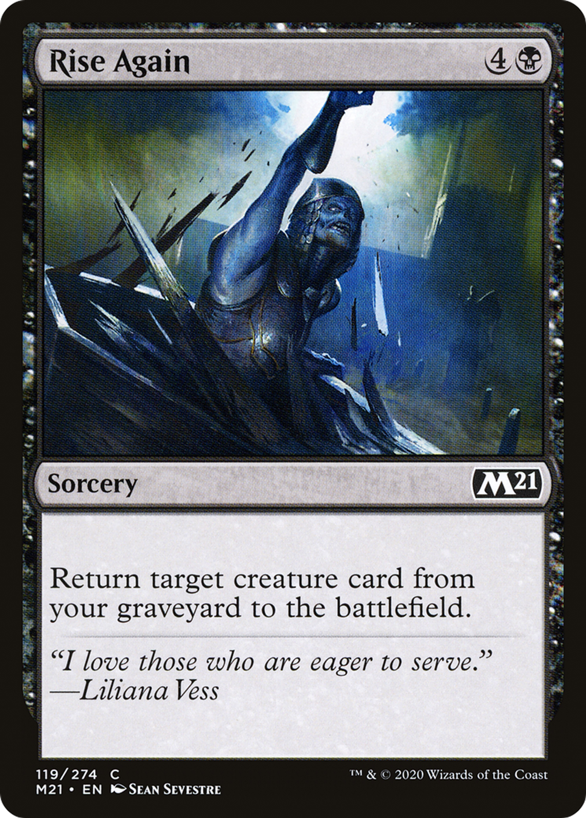 Revenir des morts — Core Set 2021 — Magic: The Gathering
