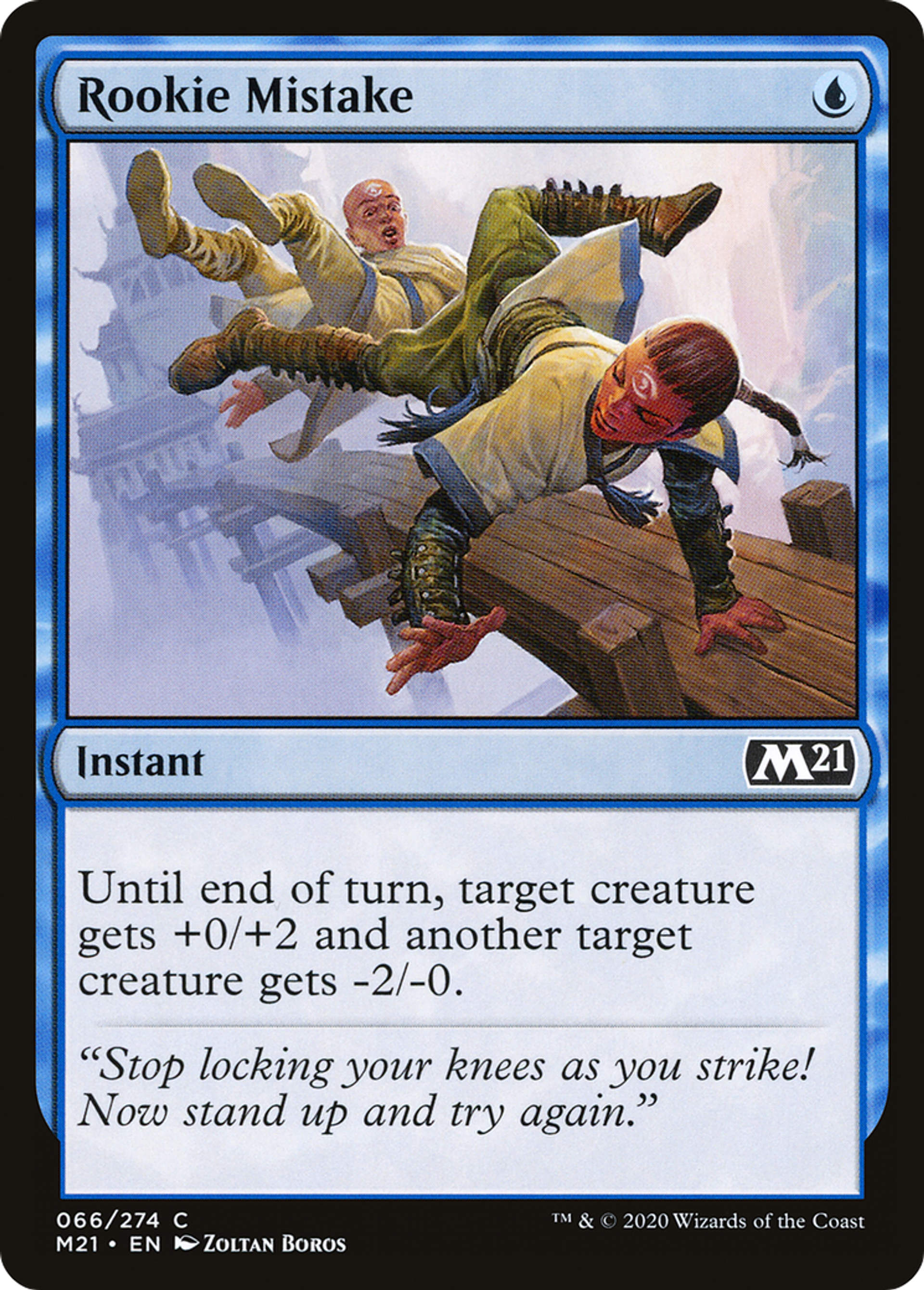 Erreur de débutant — Core Set 2021 — Magic: The Gathering