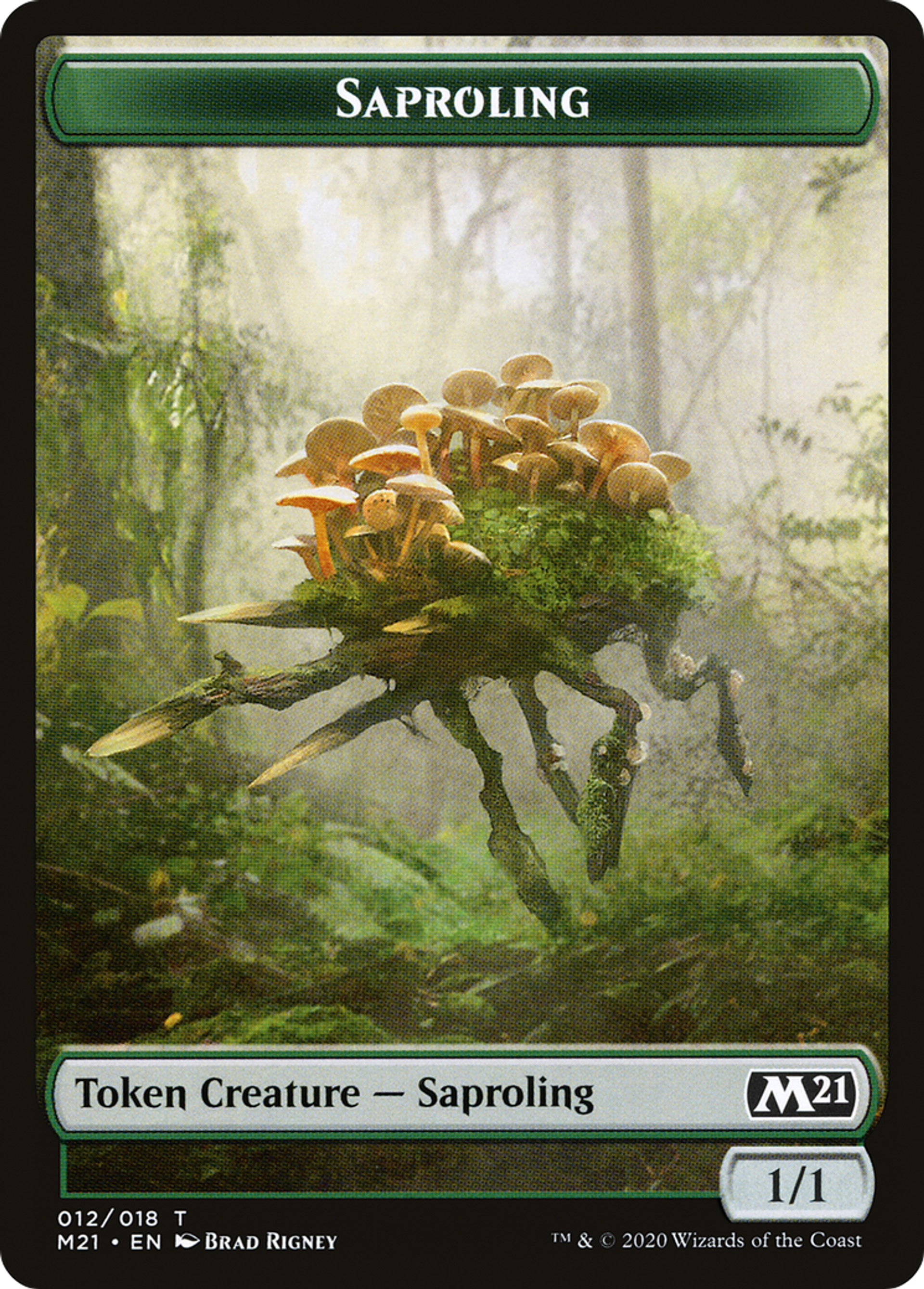 Saproling — Core Set 2021 — Magic: The Gathering